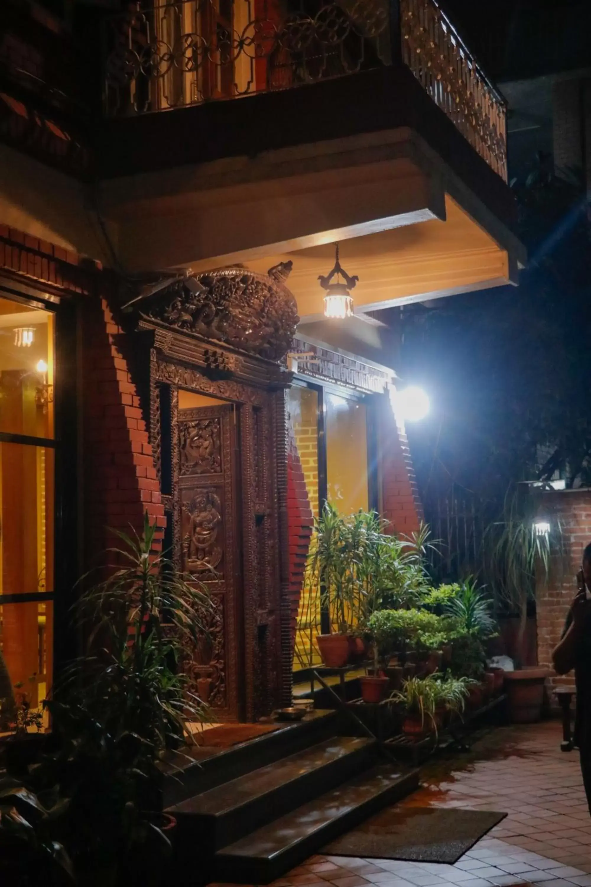 Facade/entrance in Hotel ThorongLa Thamel Facade/entrance in Hotel ThorongLa Thamel