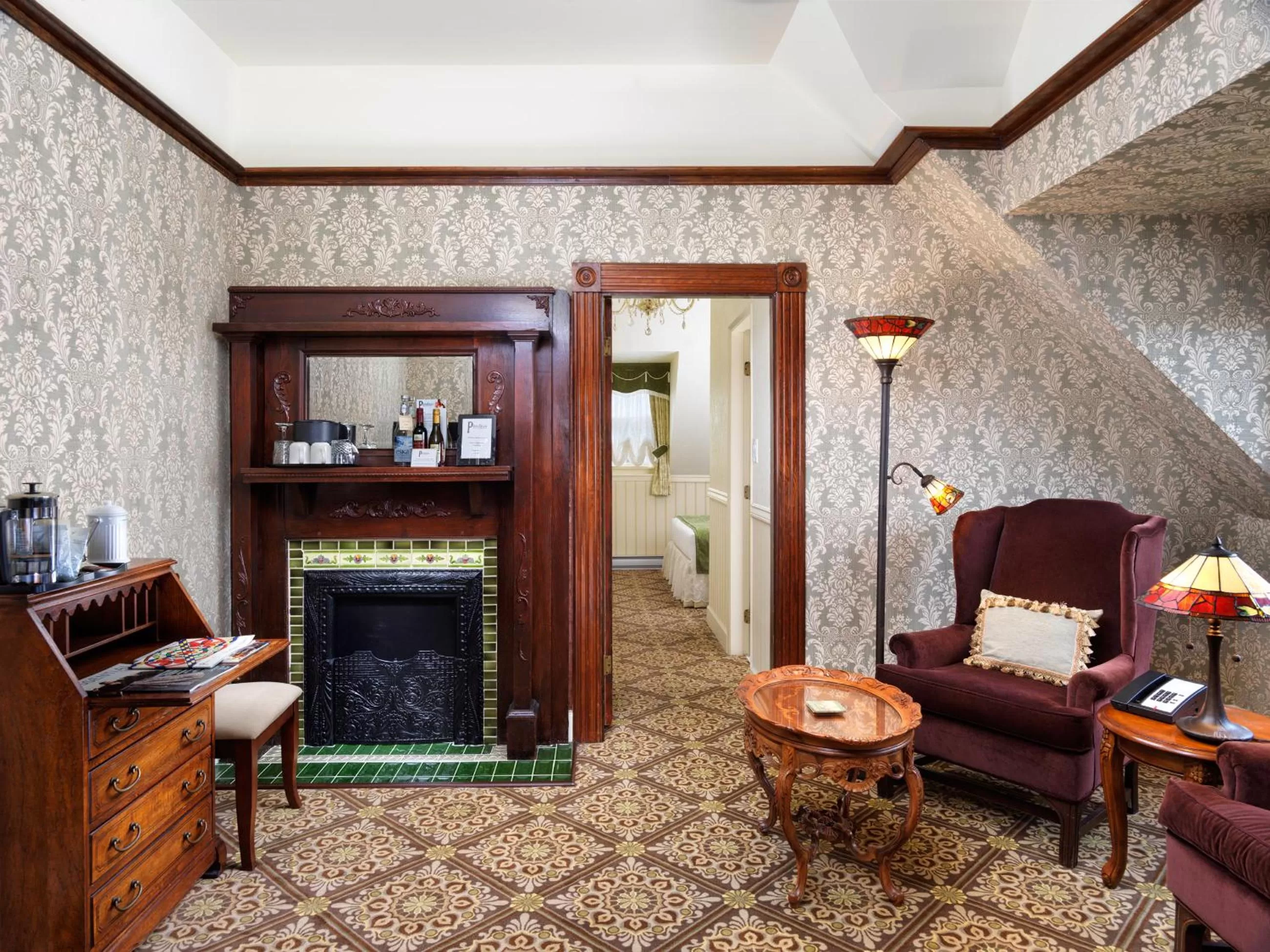 Living room in Pendray Inn and Tea House