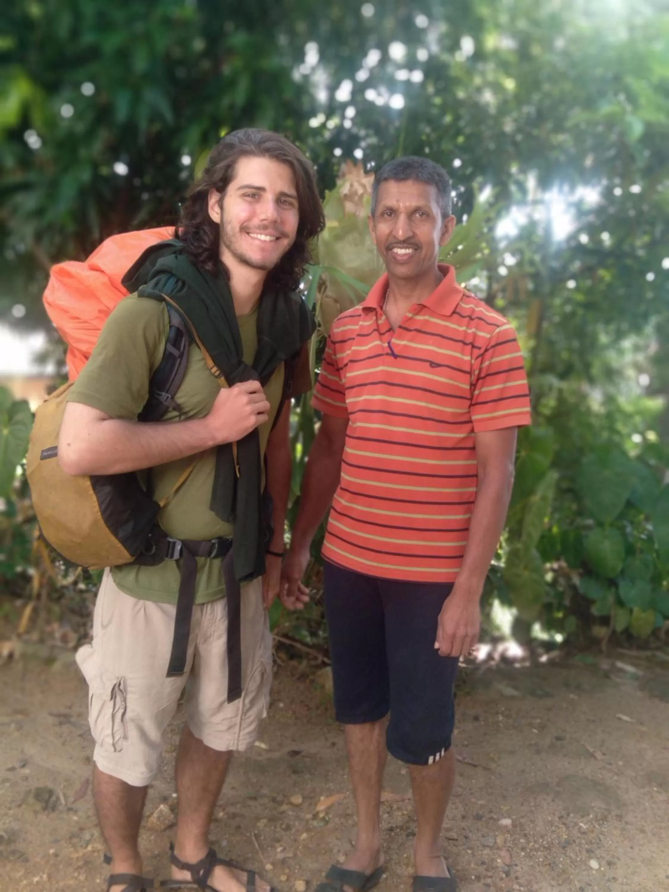 Guests in Malithis lodge