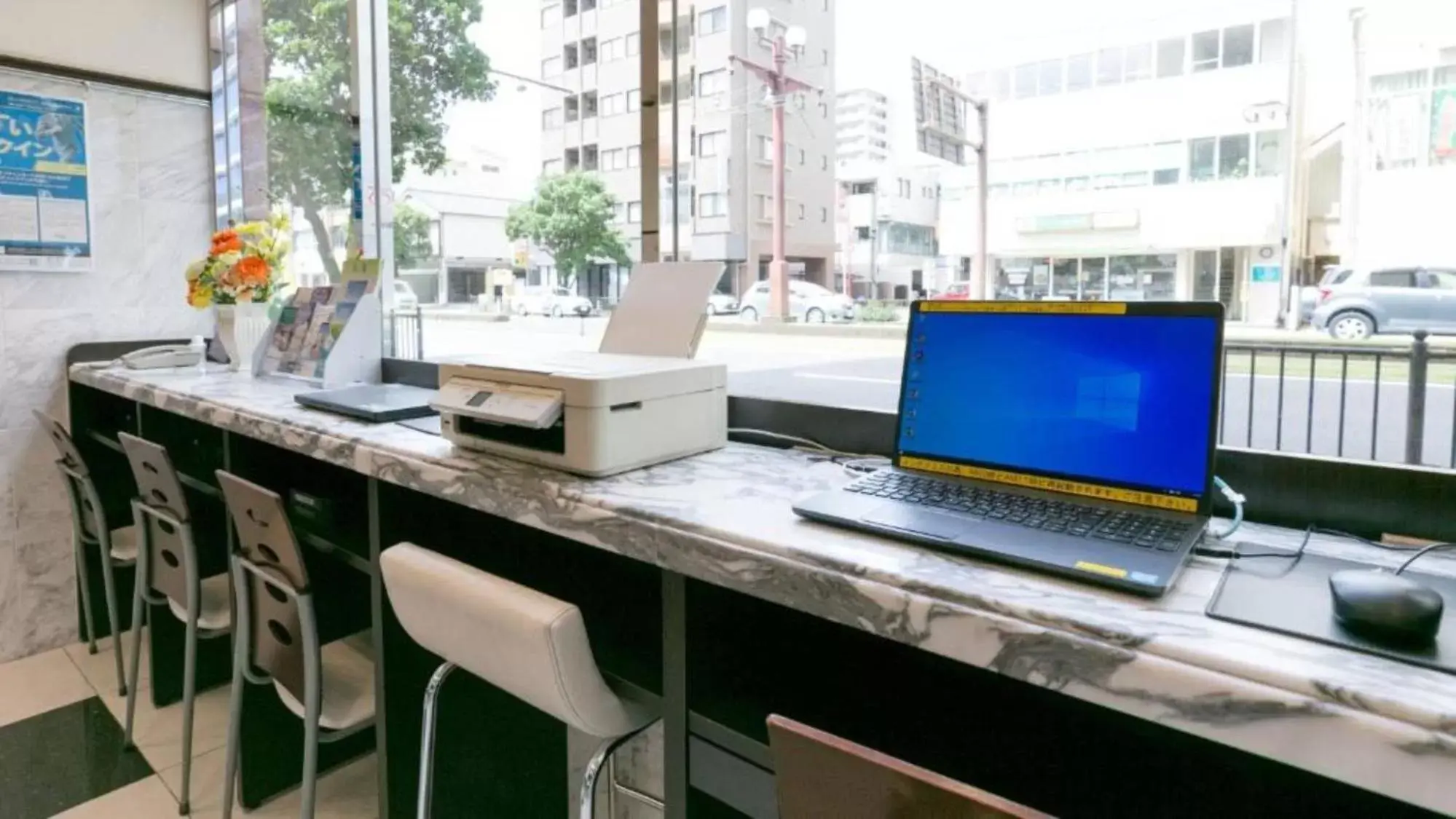Lobby or reception in Toyoko Inn Kagoshima chuo eki Higashi guchi Lobby or reception in Toyoko Inn Kagoshima chuo eki Higashi guchi