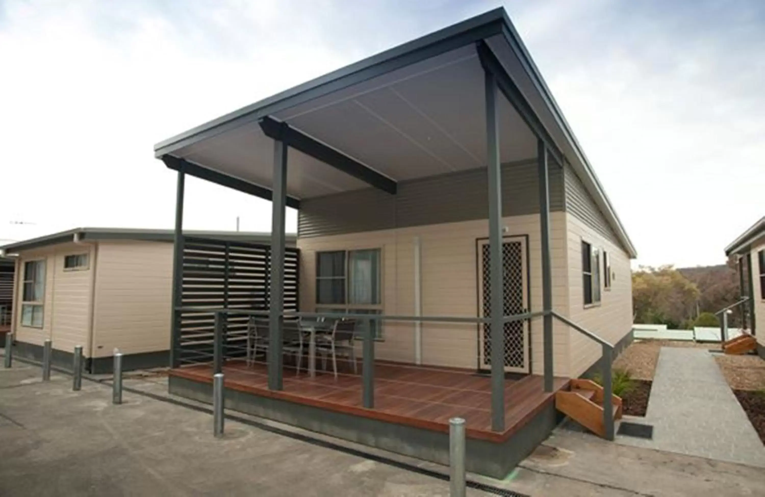 Facade/entrance in Alivio Tourist Park Canberra