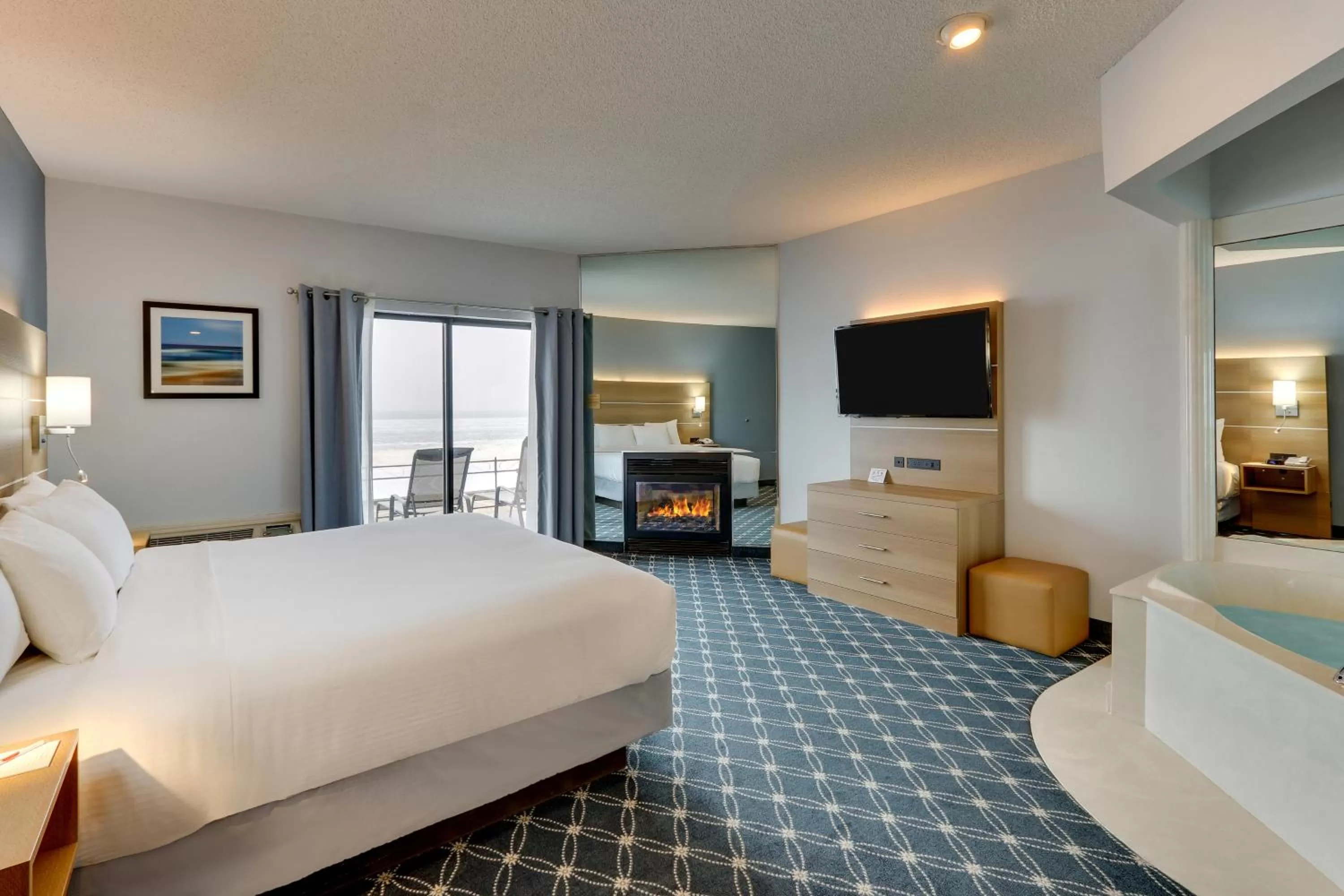 Bed in Parkshore Resort