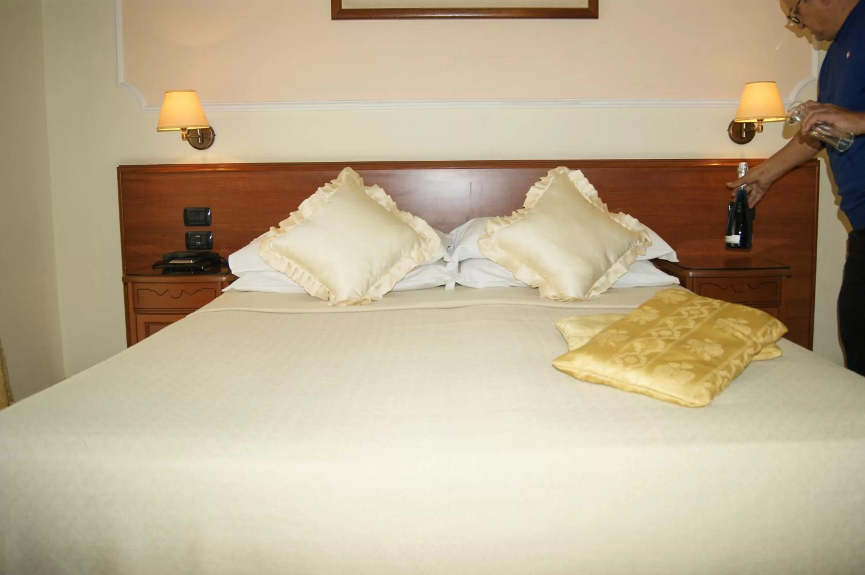 Bedroom, Bed in Hotel Elio