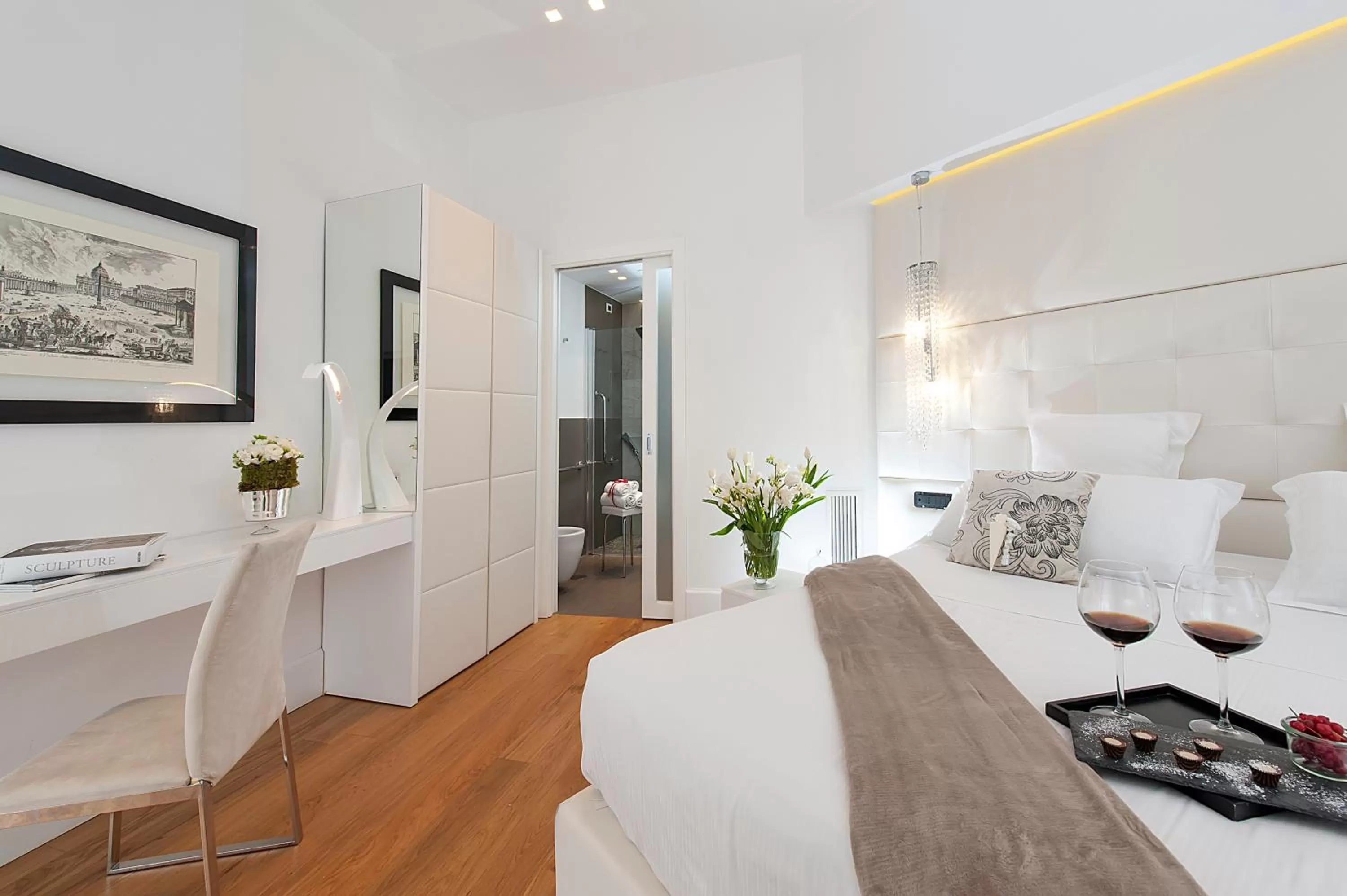 Bed in Argentina Residenza Style Hotel