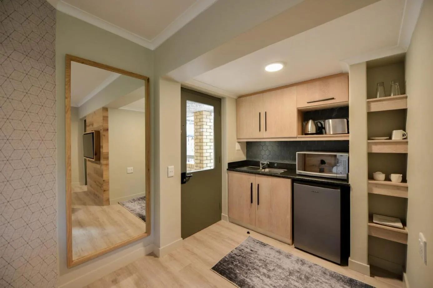 Kitchen or kitchenette in All Africa House (University Of Cape Town)