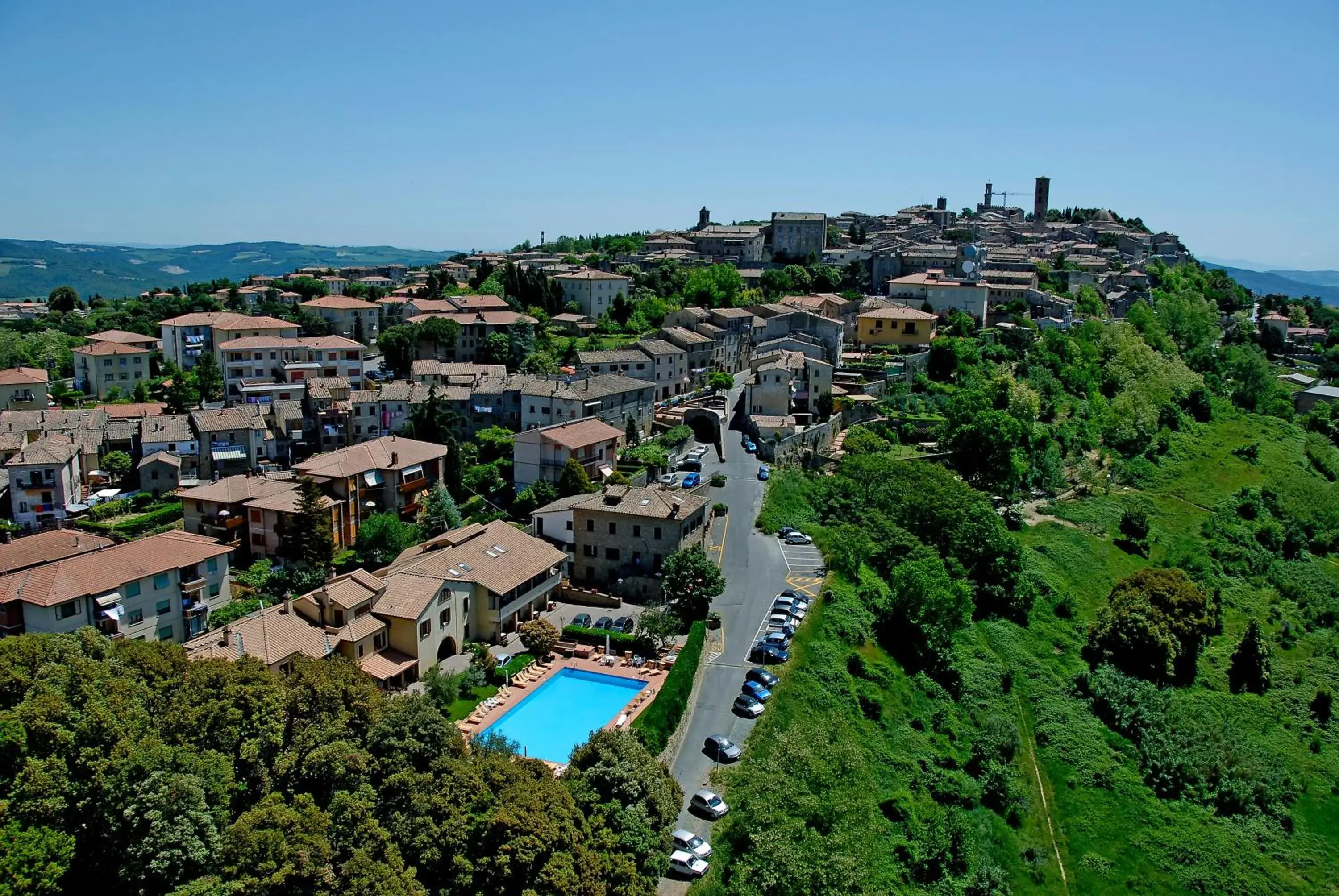 Bird's eye view, Bird's-eye View in Villa Nencini