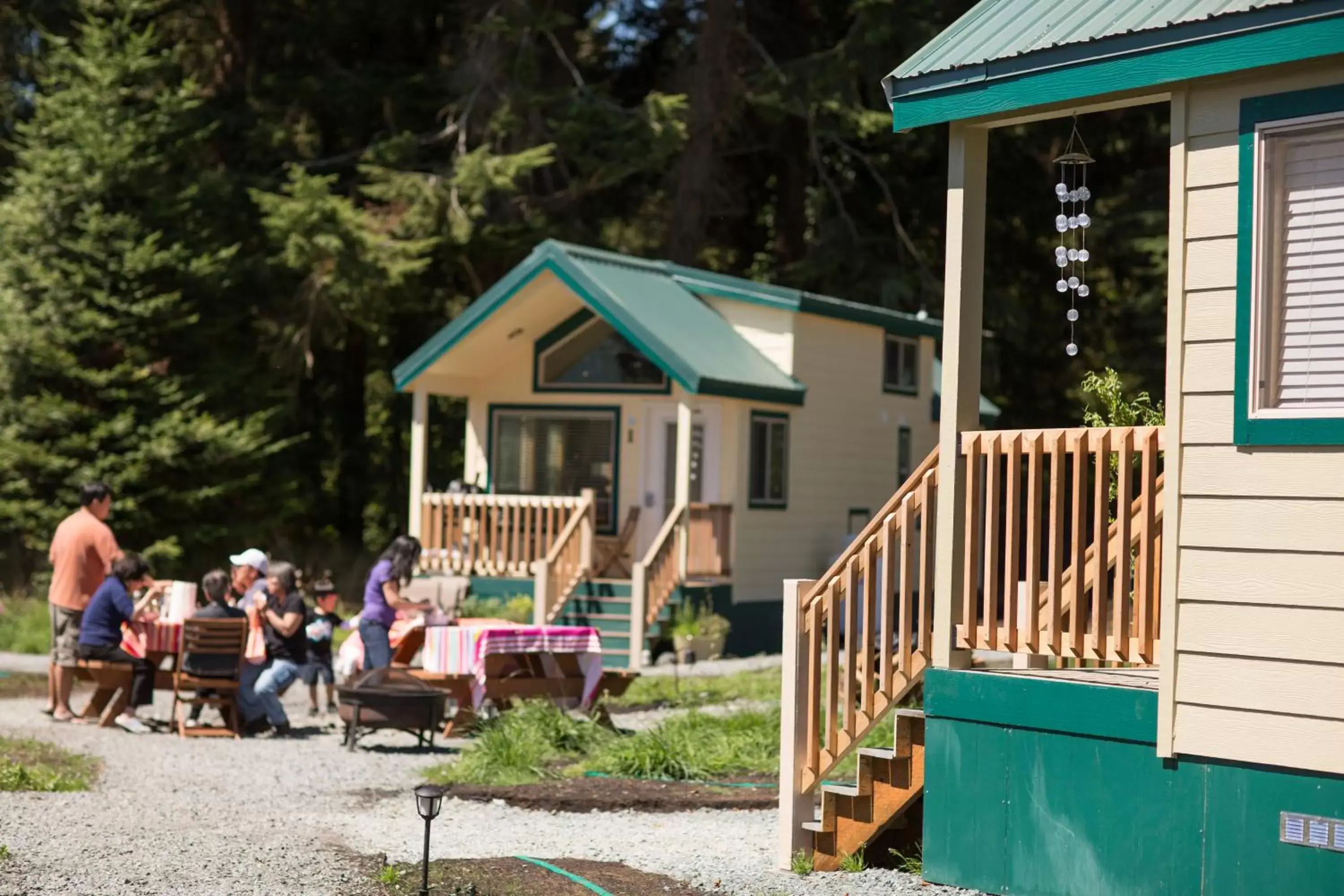 BBQ facilities, Patio/Outdoor Area in Sheltered Nook On Tillamook Bay