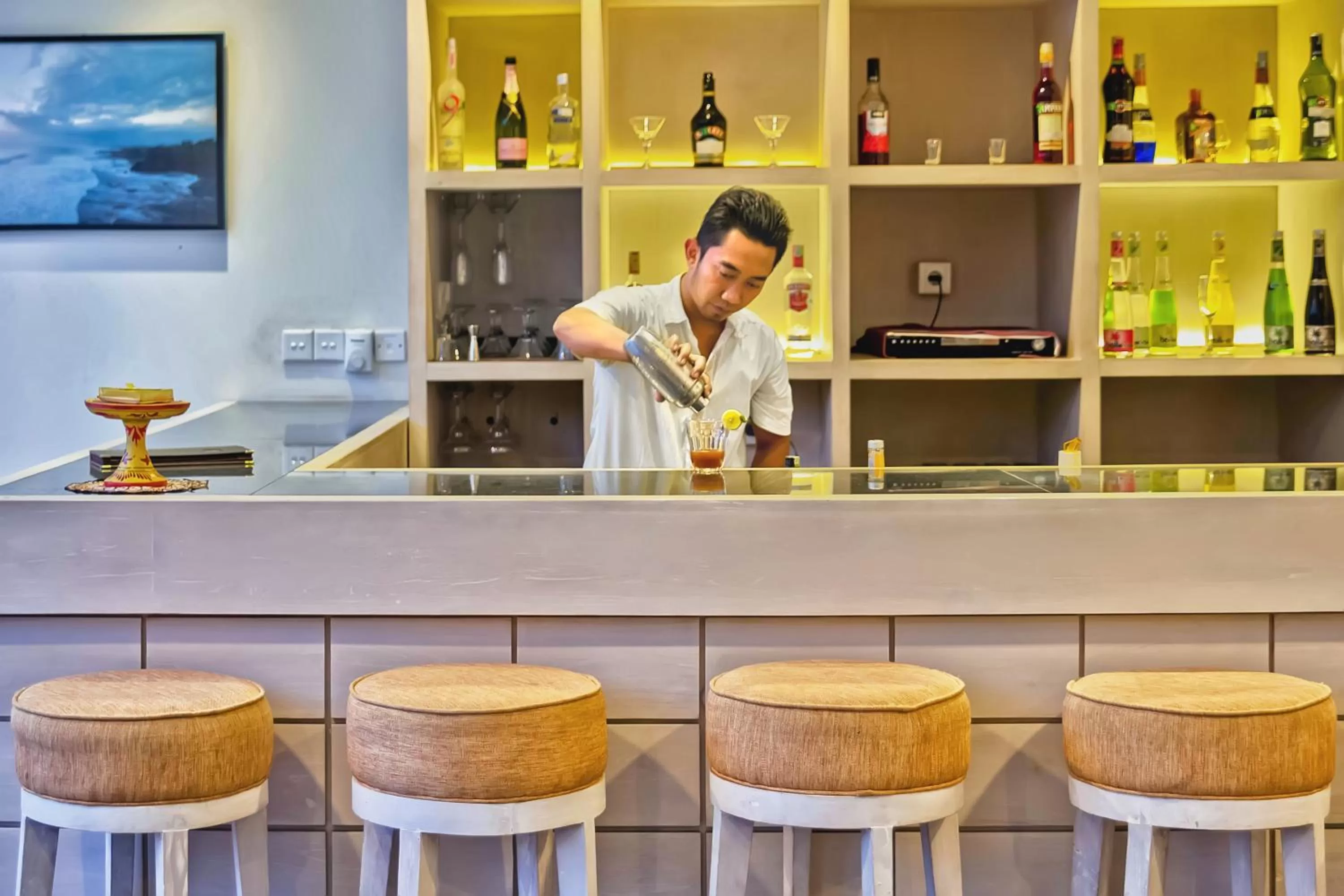 Staff in Labak River Hotel by EPS