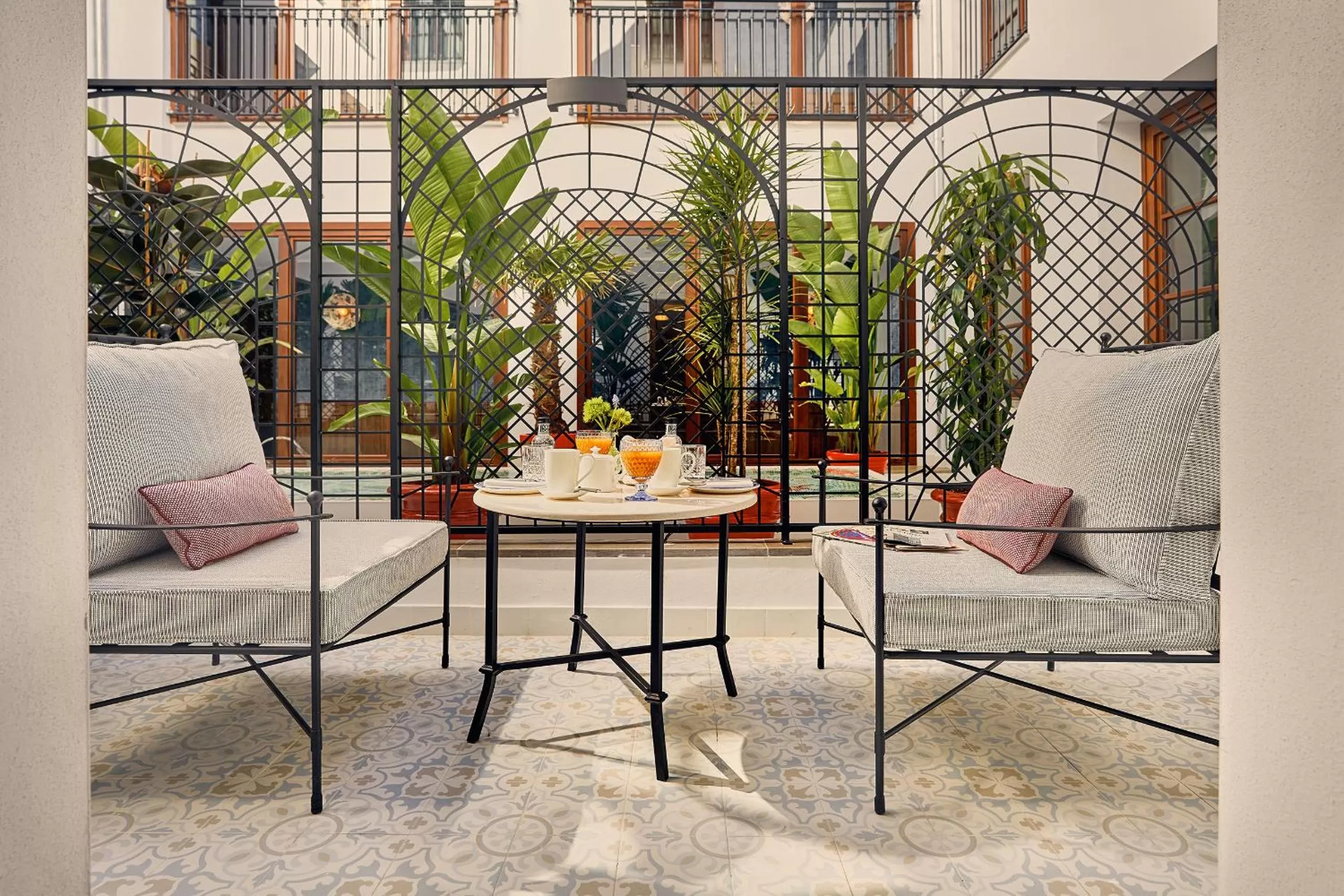 Patio in Seda Club Hotel - Small Luxury Hotels