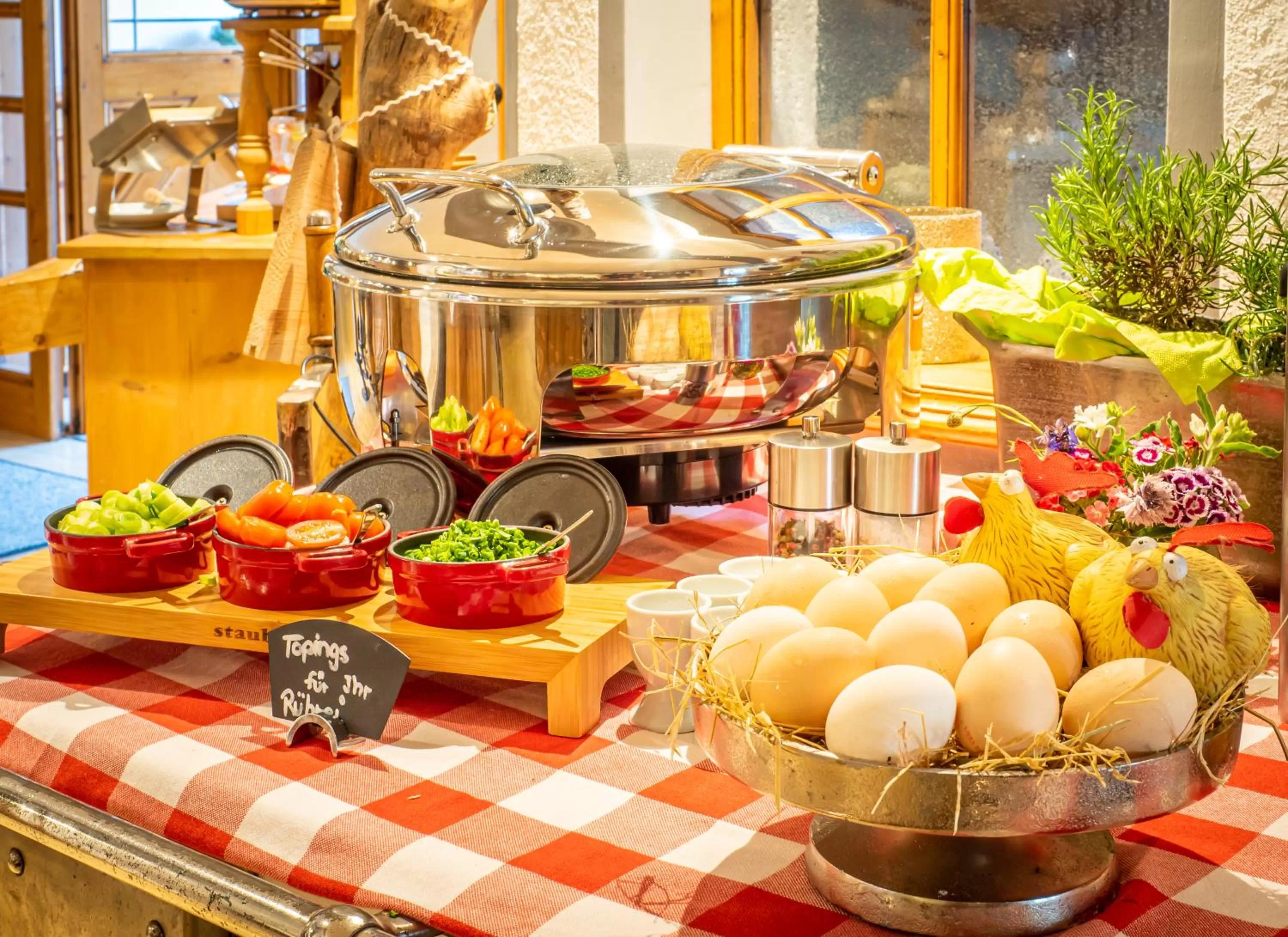 Buffet breakfast in Mäsers Allgäuherz