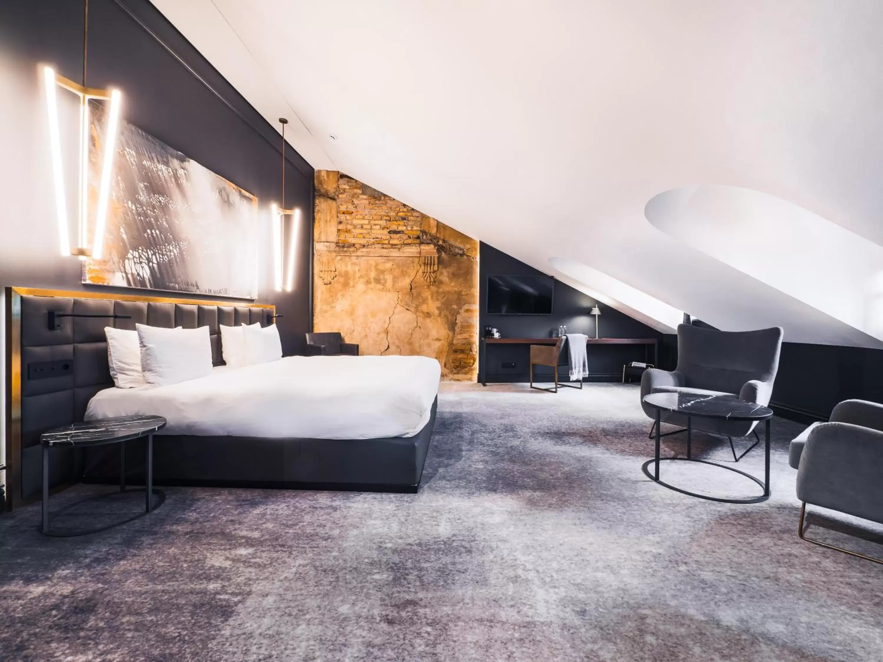 Photo of the whole room, Bed in Hotel Pacai, Vilnius, a Member of Design Hotels