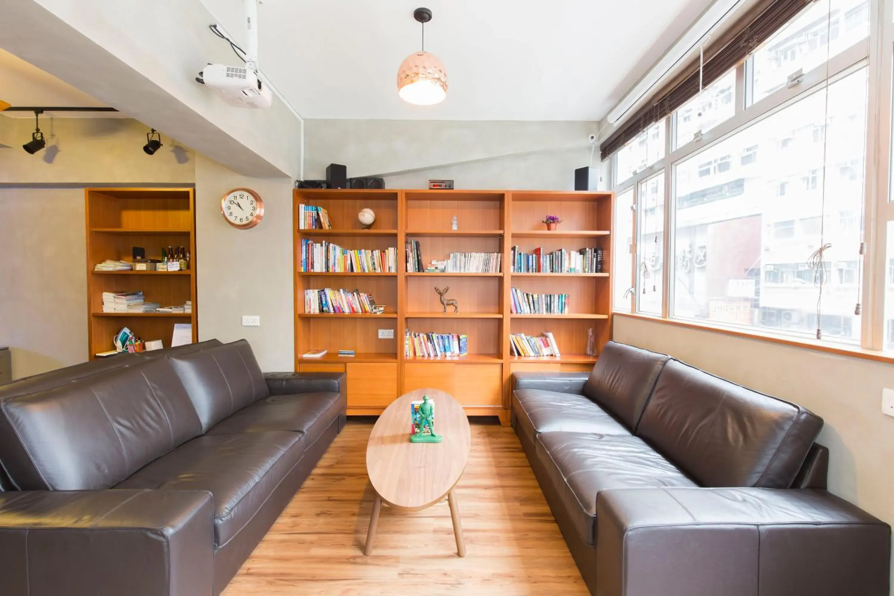 Library, Seating Area in Check Inn Hk