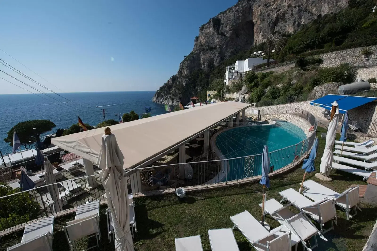 Swimming pool, Pool View in Hotel Weber Ambassador