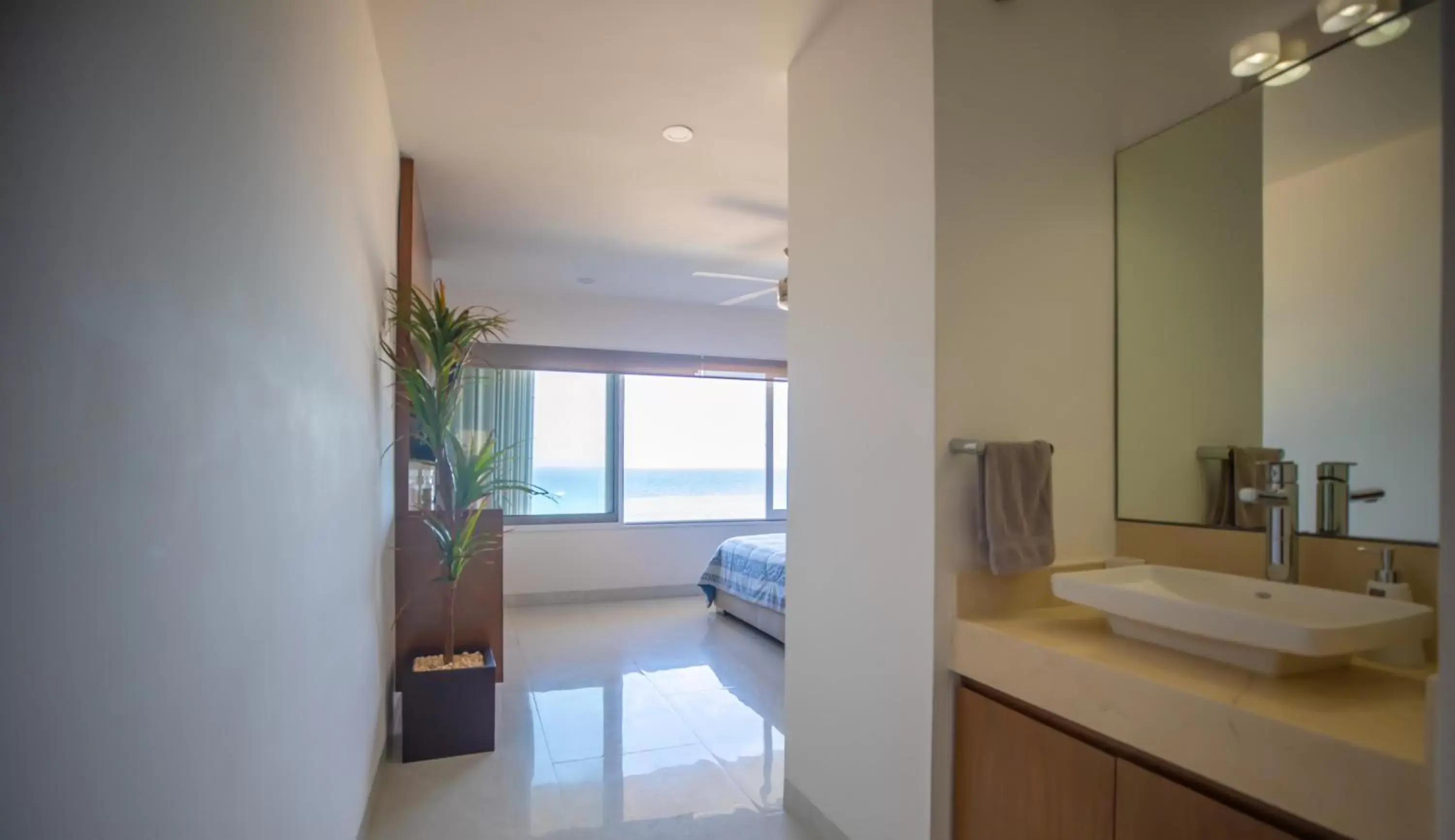 Bedroom in Beachfront Penthouses by LivIN Cancun