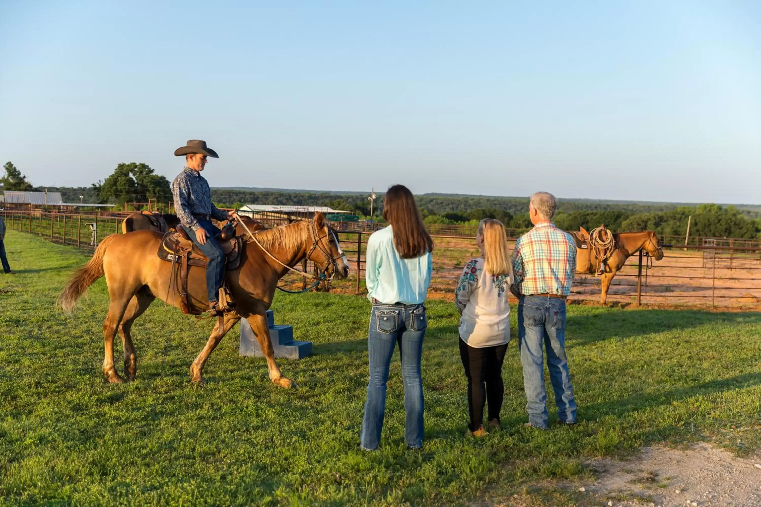 People in Wildcatter Ranch and Resort