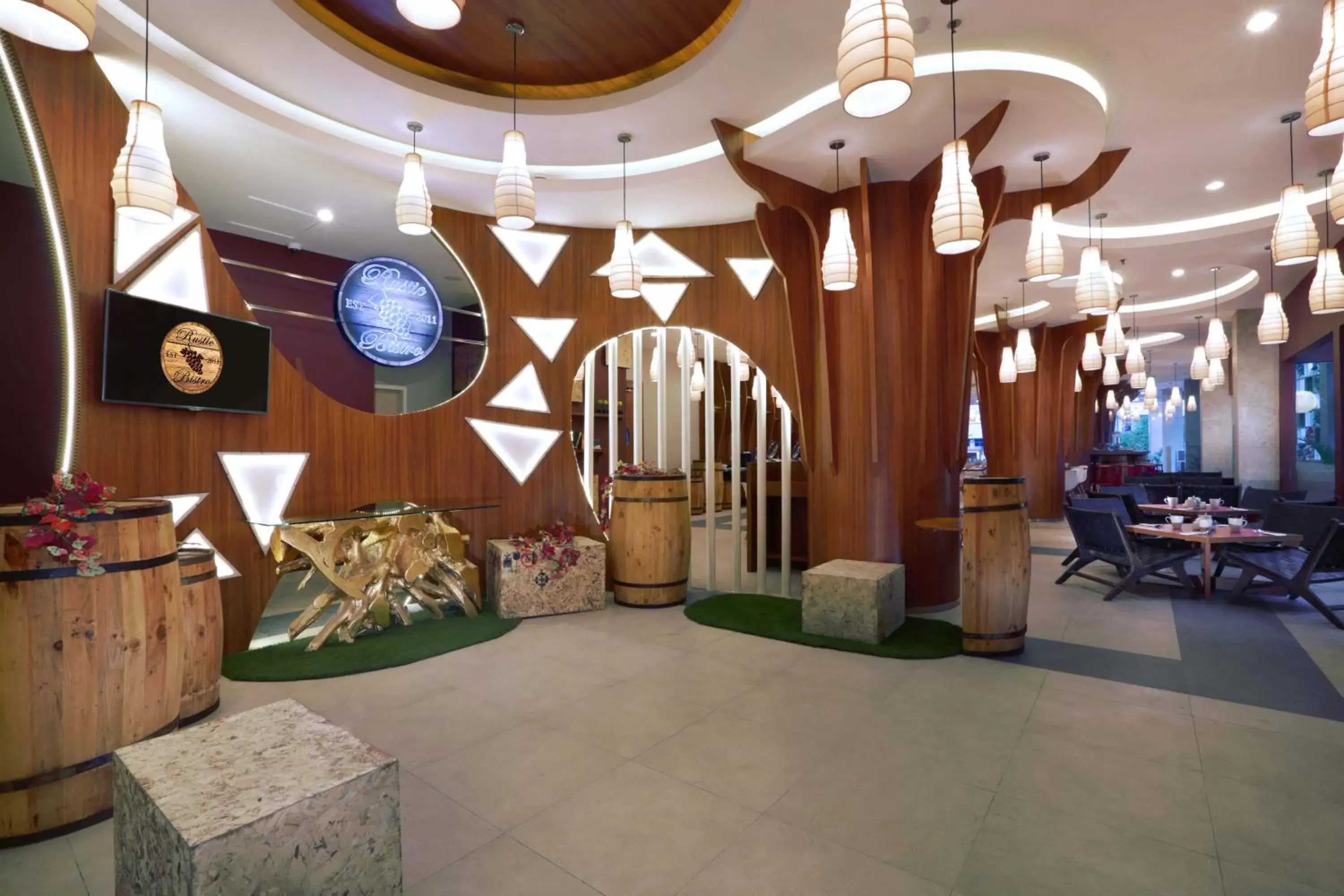 Decorative detail, Lobby/Reception in favehotel Ahmad Yani Banjarmasin