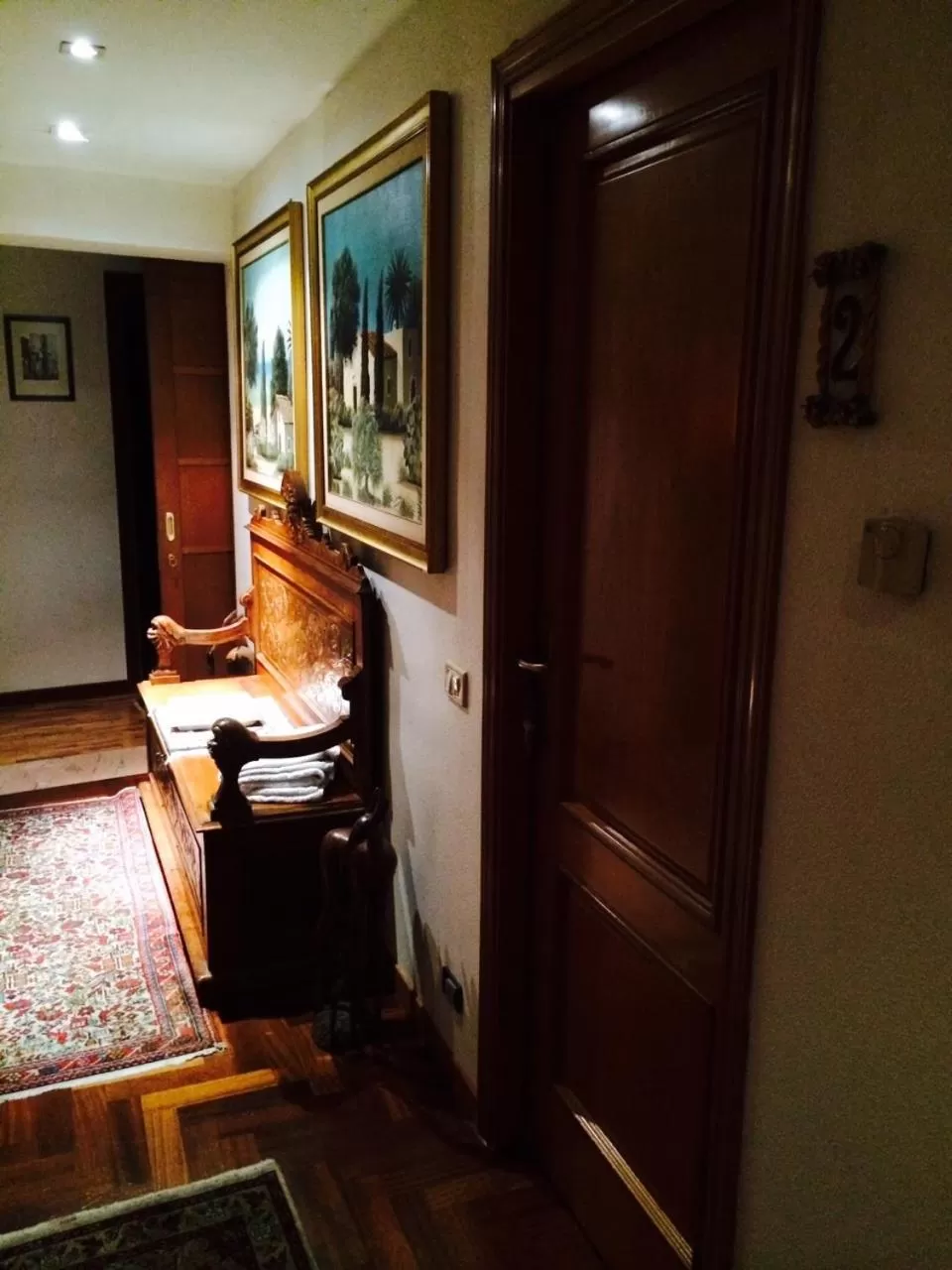 Decorative detail in B&B Martina