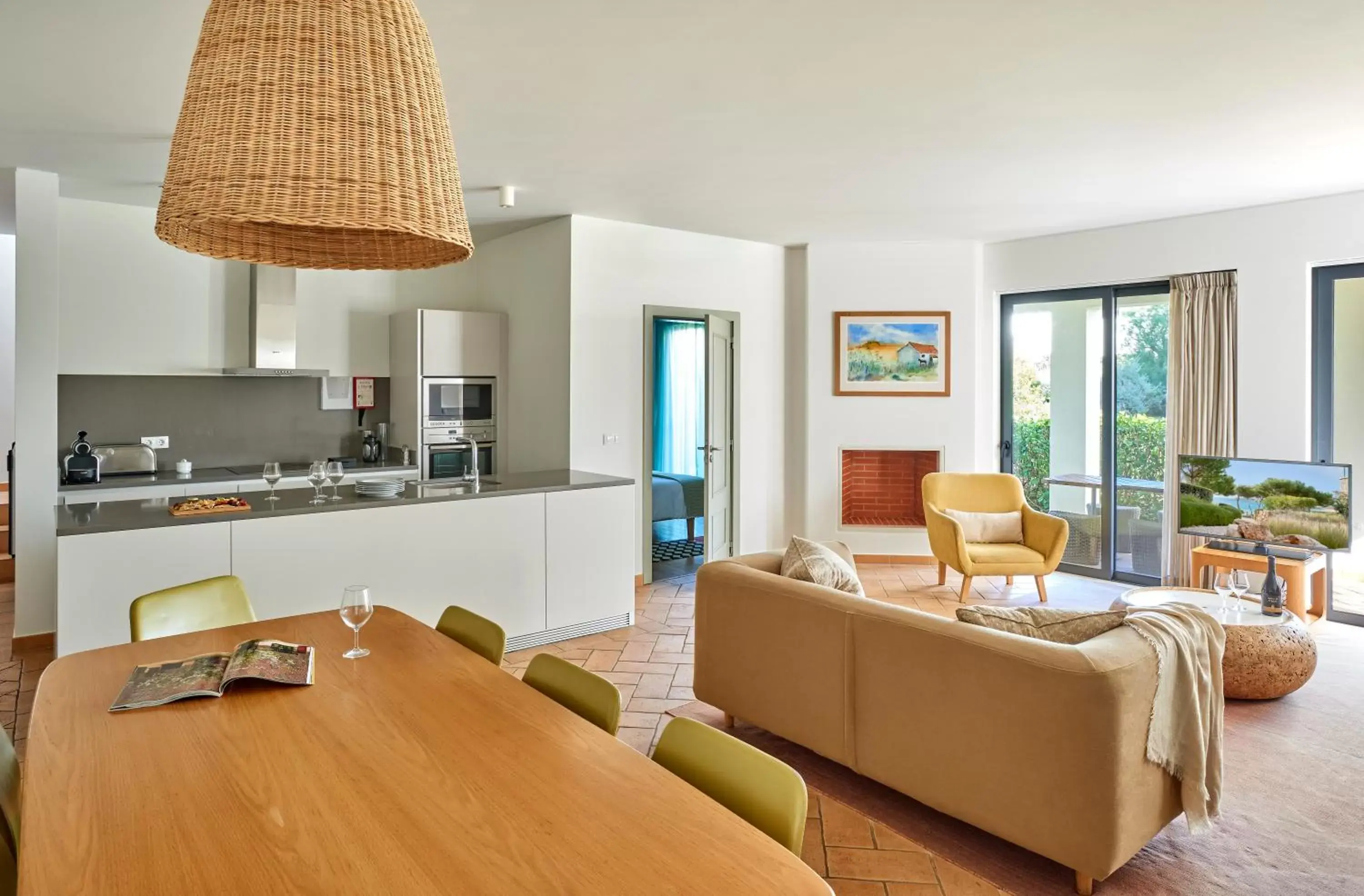 Kitchen or kitchenette, Seating Area in Martinhal Sagres Beach Family Resort Hotel