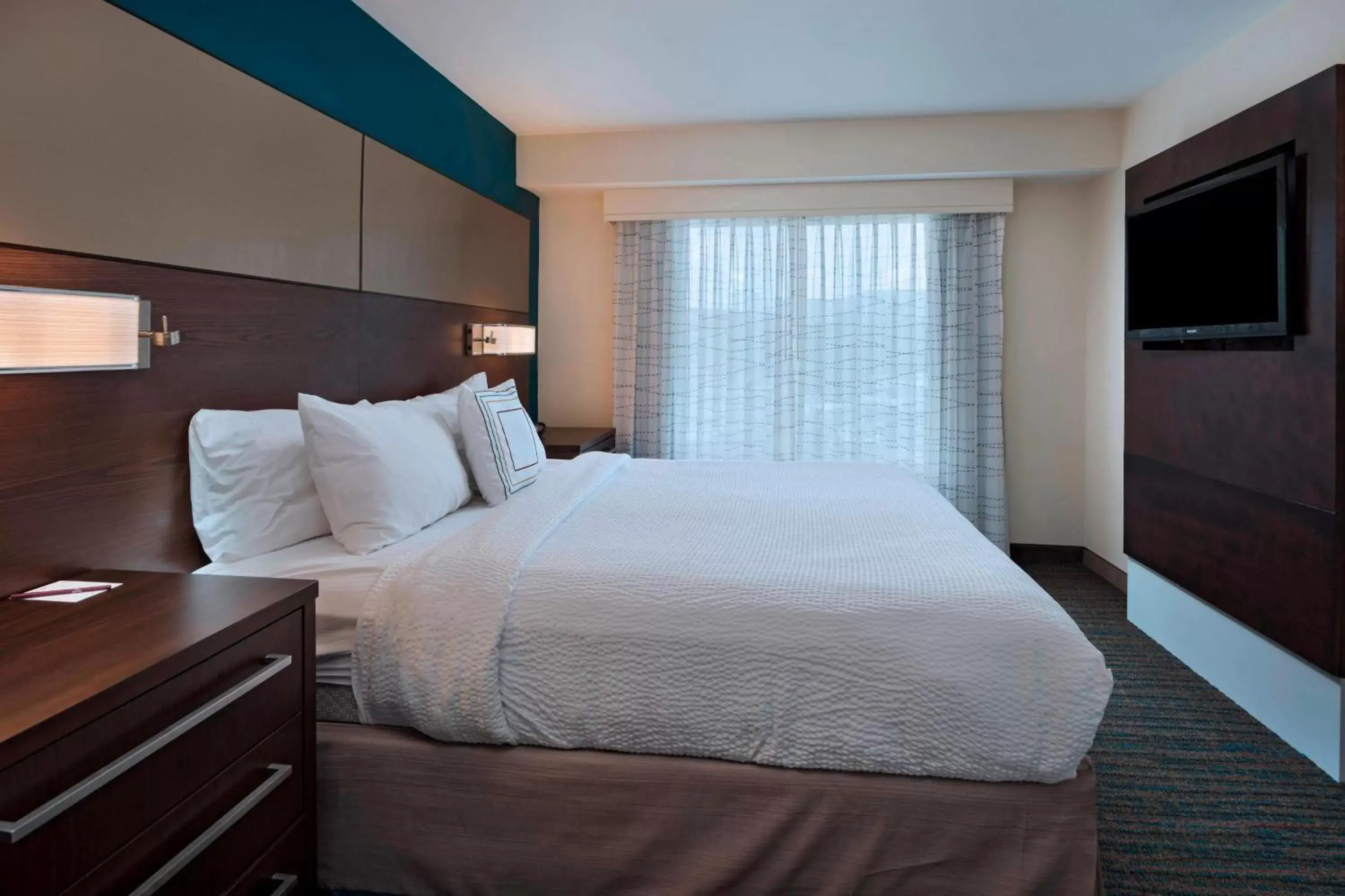 Bedroom, Bed in Residence Inn by Marriott Omaha West