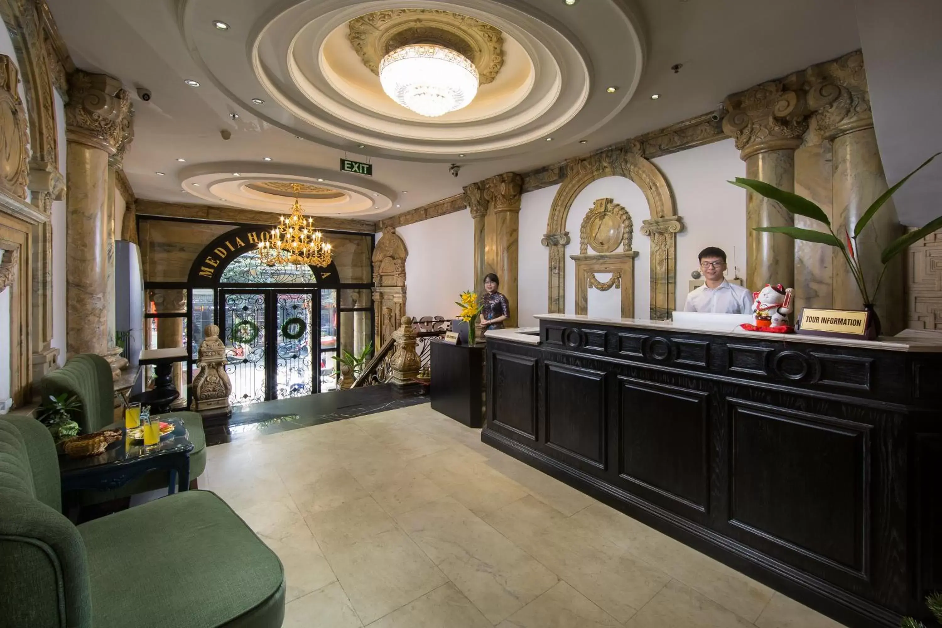 Lobby or reception, Lobby/Reception in Hanoi Media Hotel & Spa