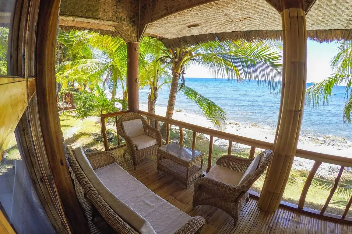 Balcony/Terrace in Lazi Beach Club