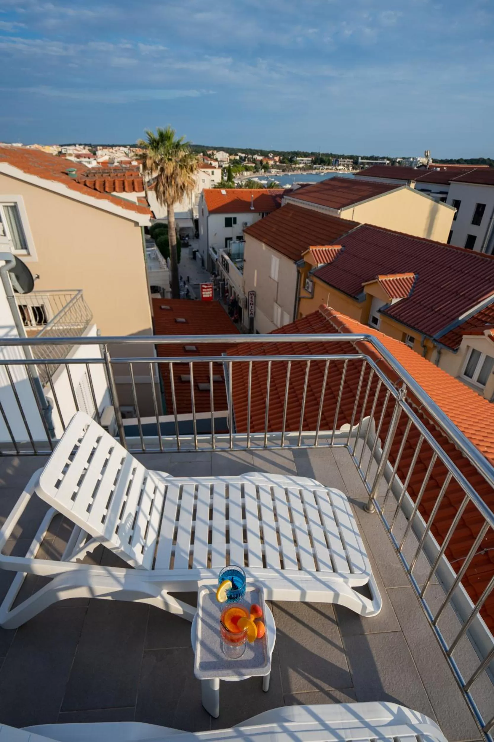 Balcony/Terrace in Bed&Breakfast Novalis