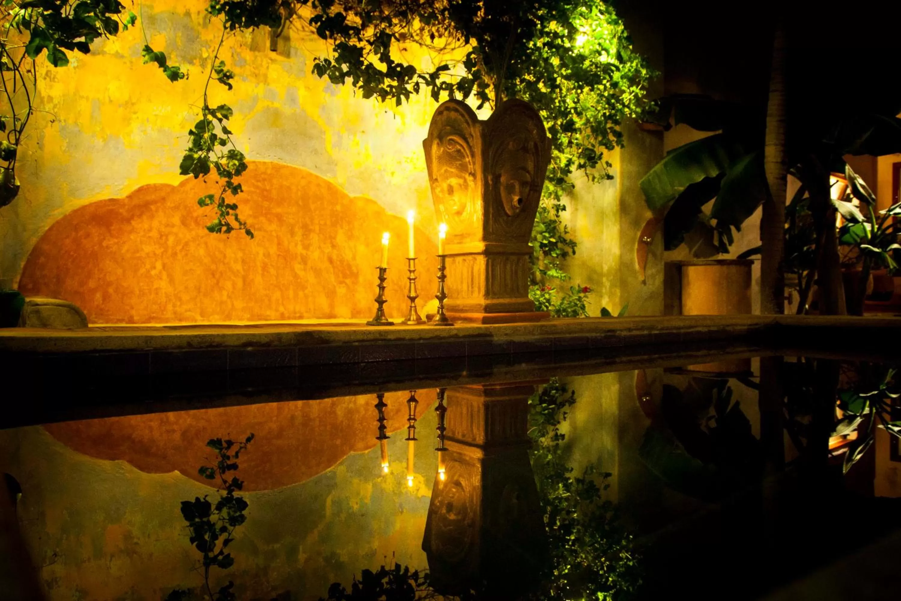 Pool view in CASA SINNING-año1637