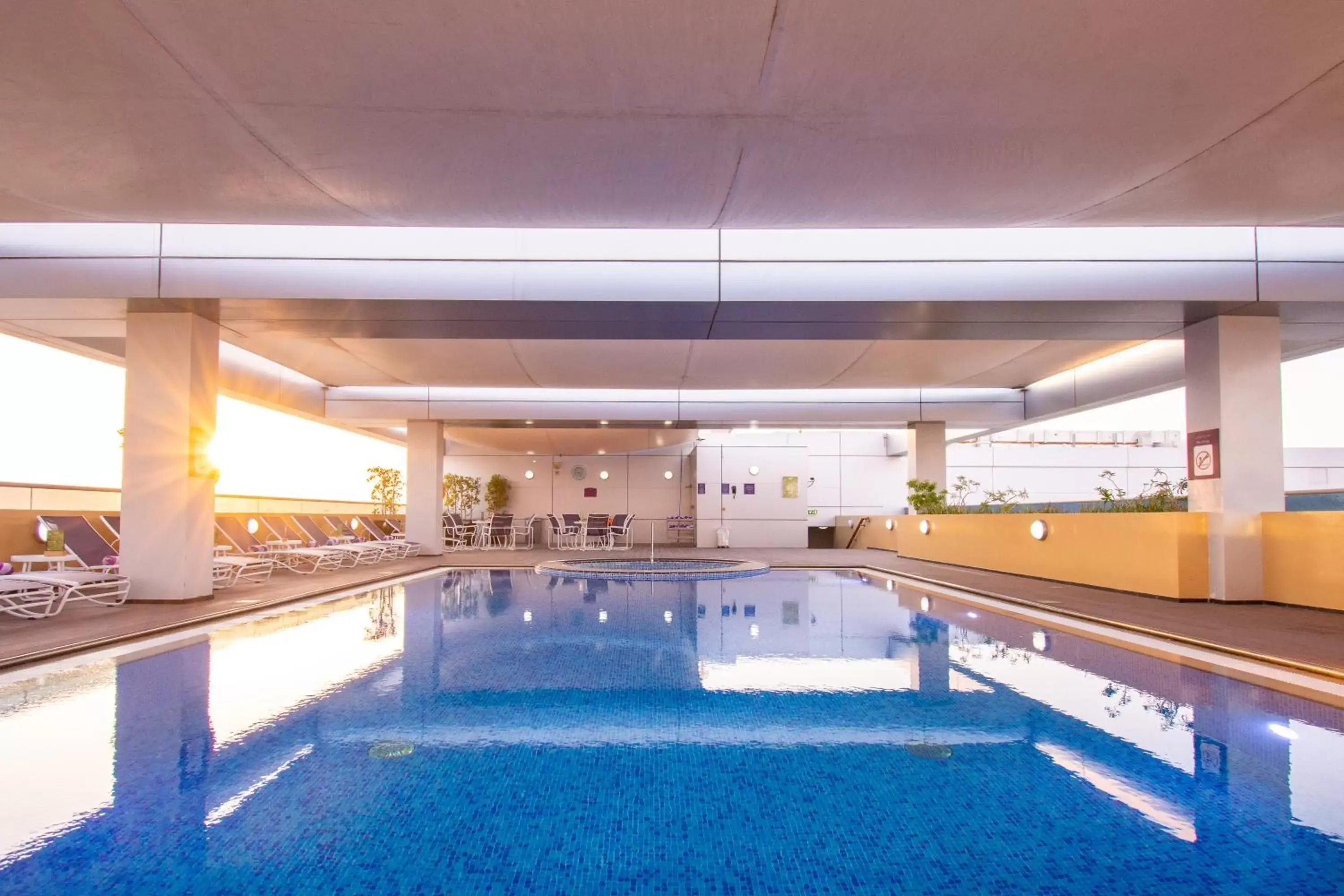 Swimming Pool in Premier Inn Abu Dhabi International Airport