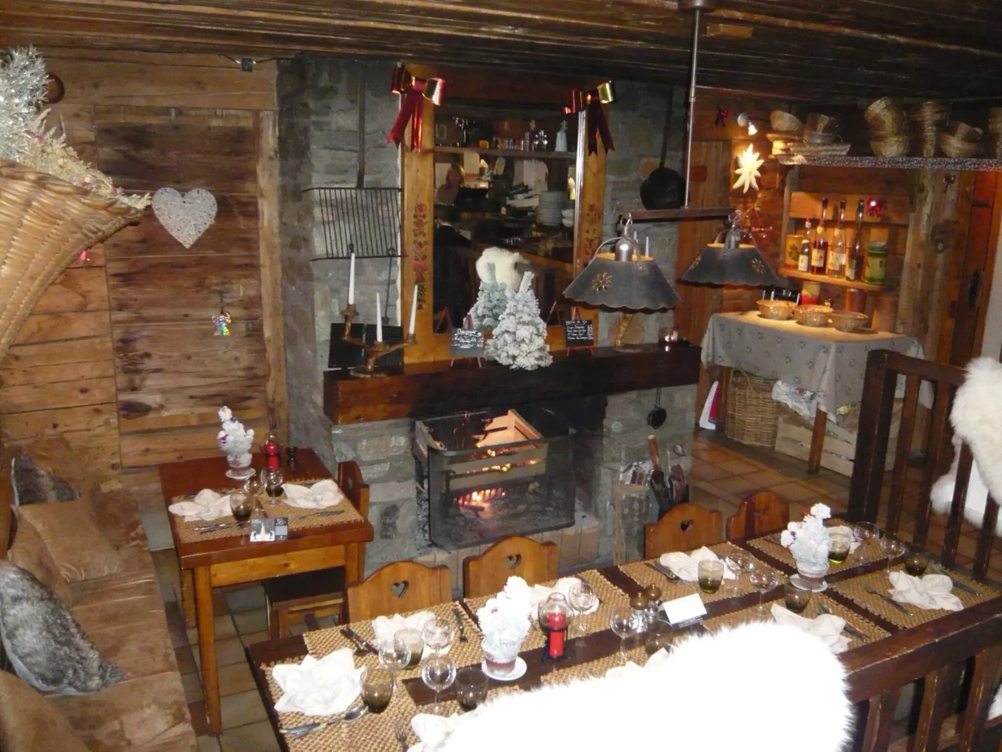 Dining area in La Bournerie