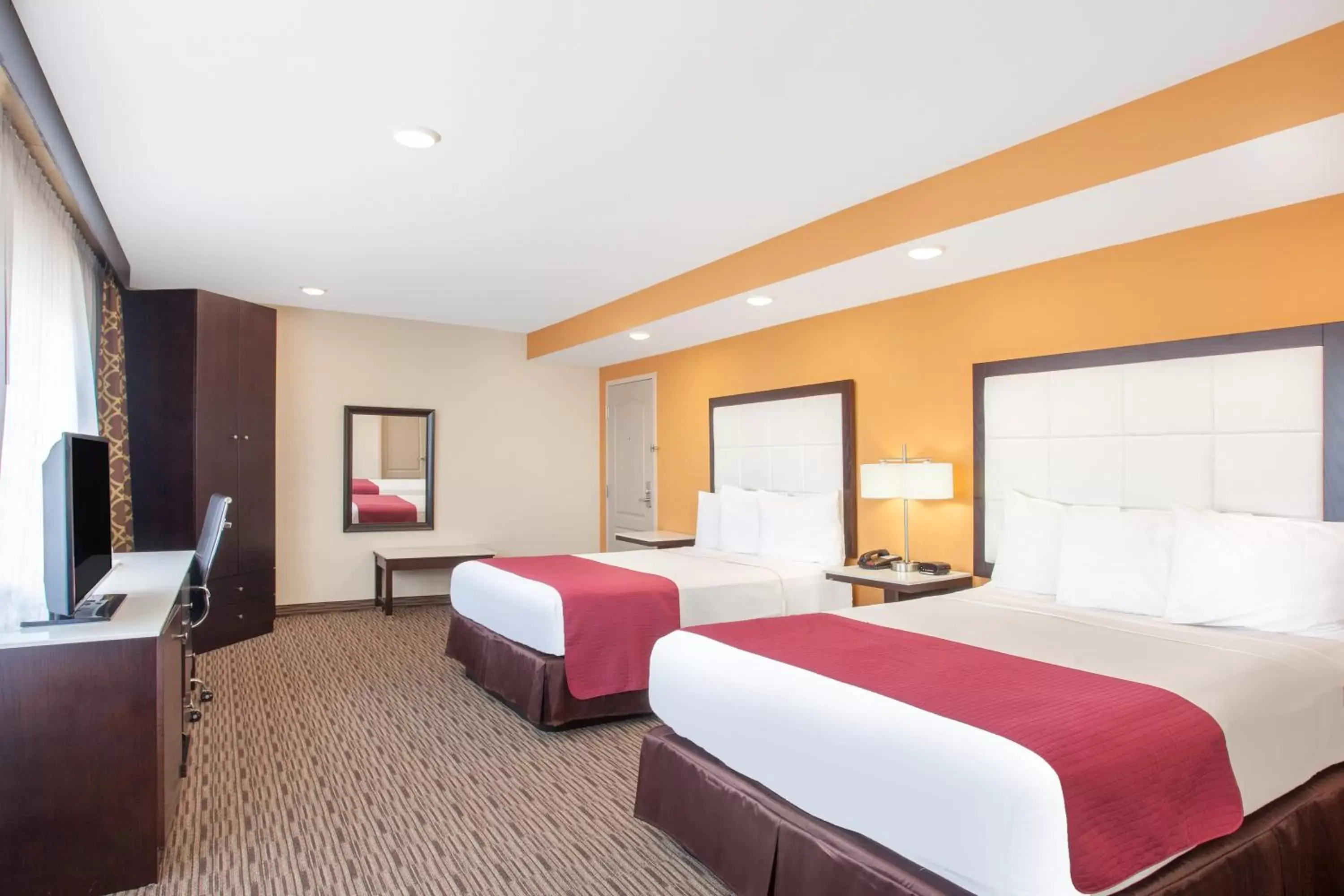 Photo of the whole room, Bed in Ramada by Wyndham Culver City