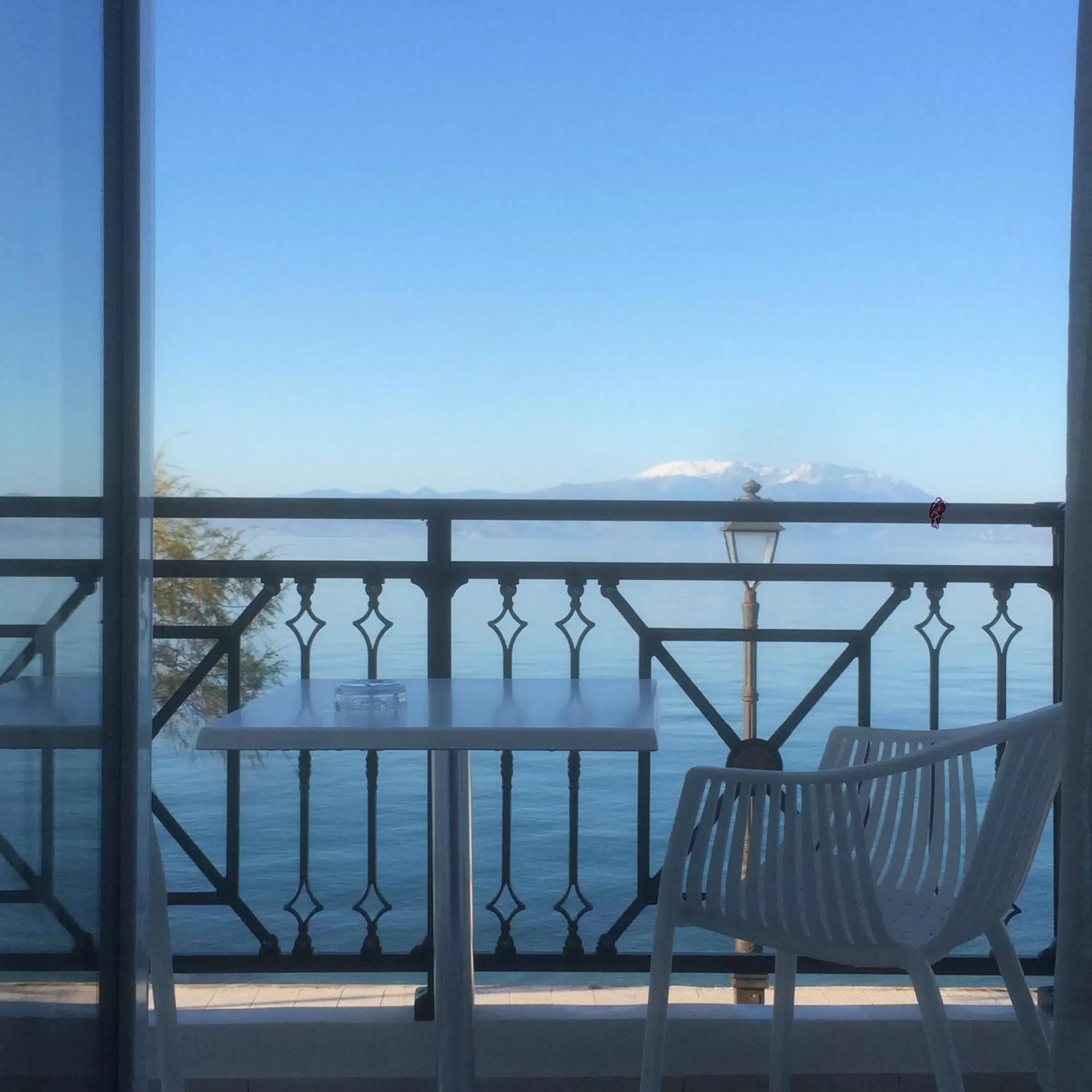 Sea view, Balcony/Terrace in Hotel Kyani Akti