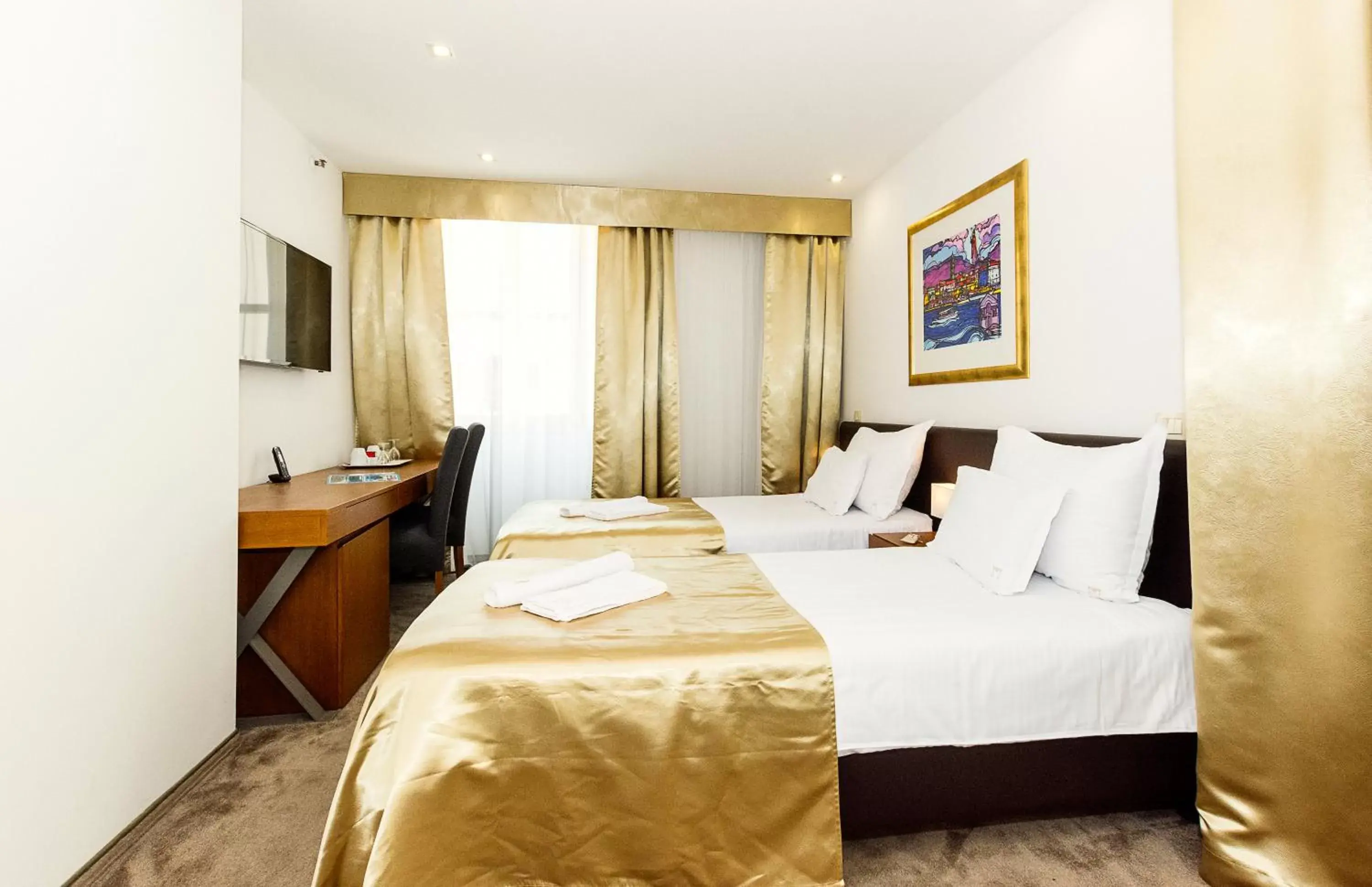 Bed in Hotel Marul