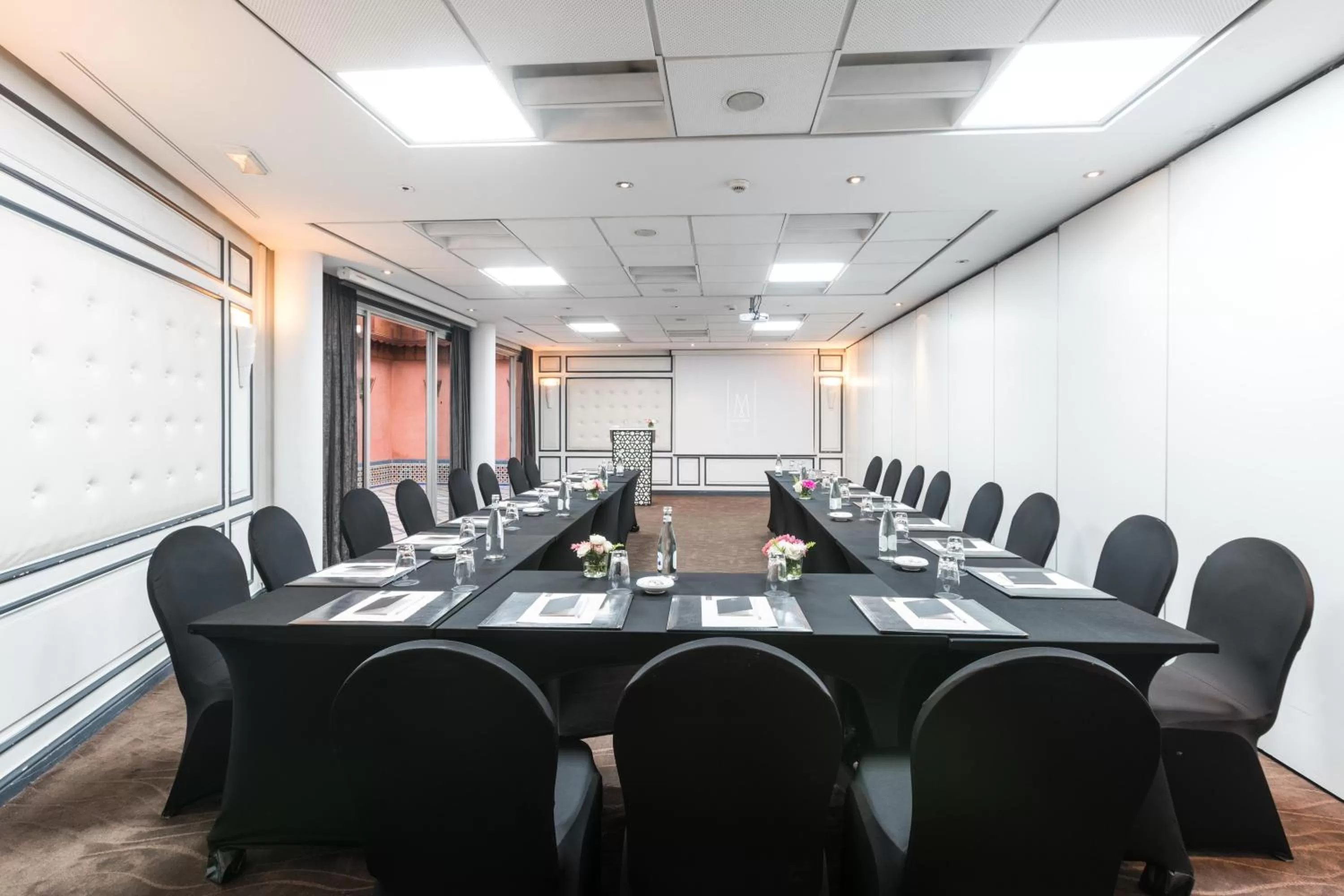 Meeting/conference room in Le Diwan Hotel Rabat - MGallery Collection