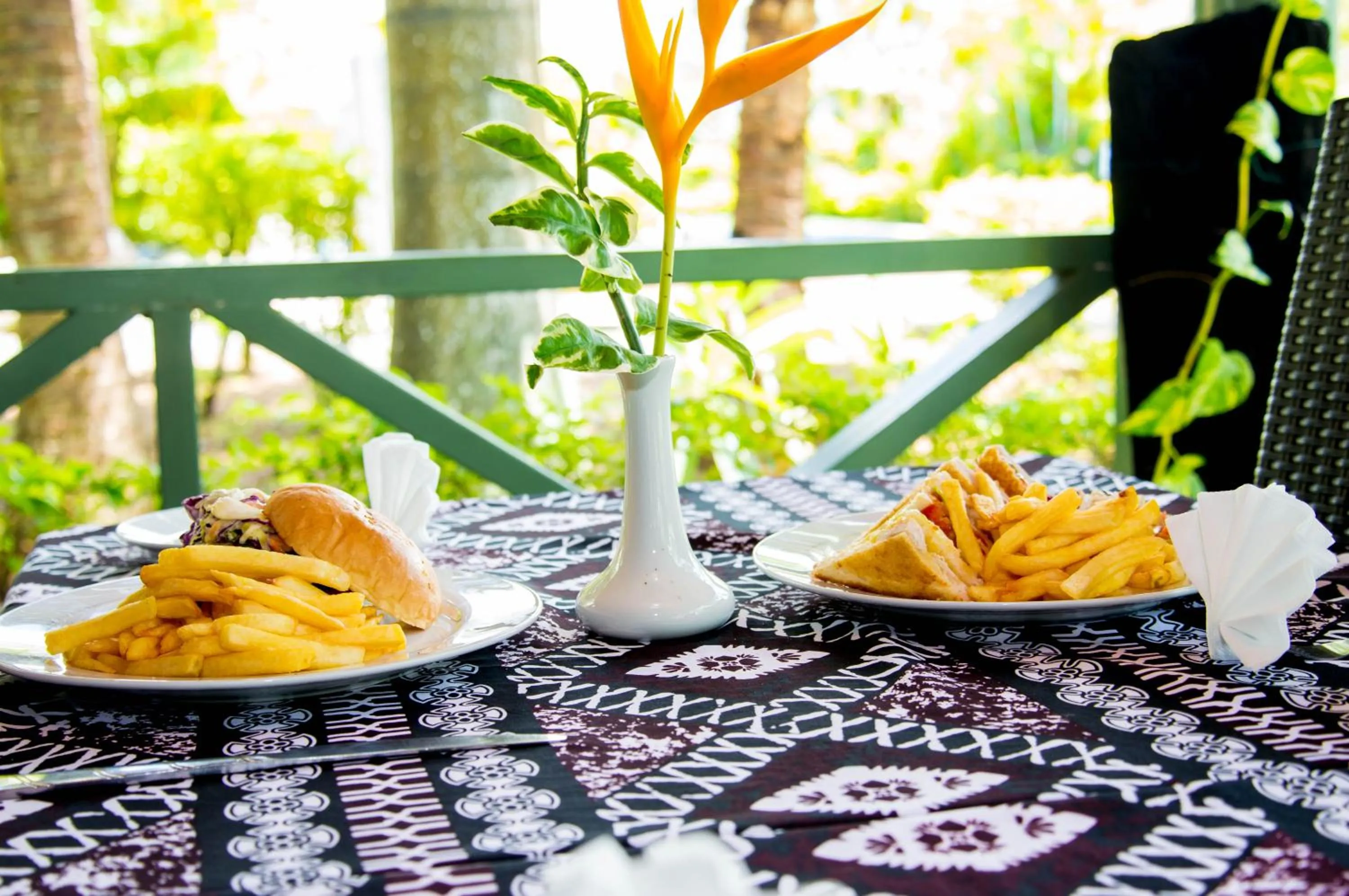 Food close-up in Grand West Villas