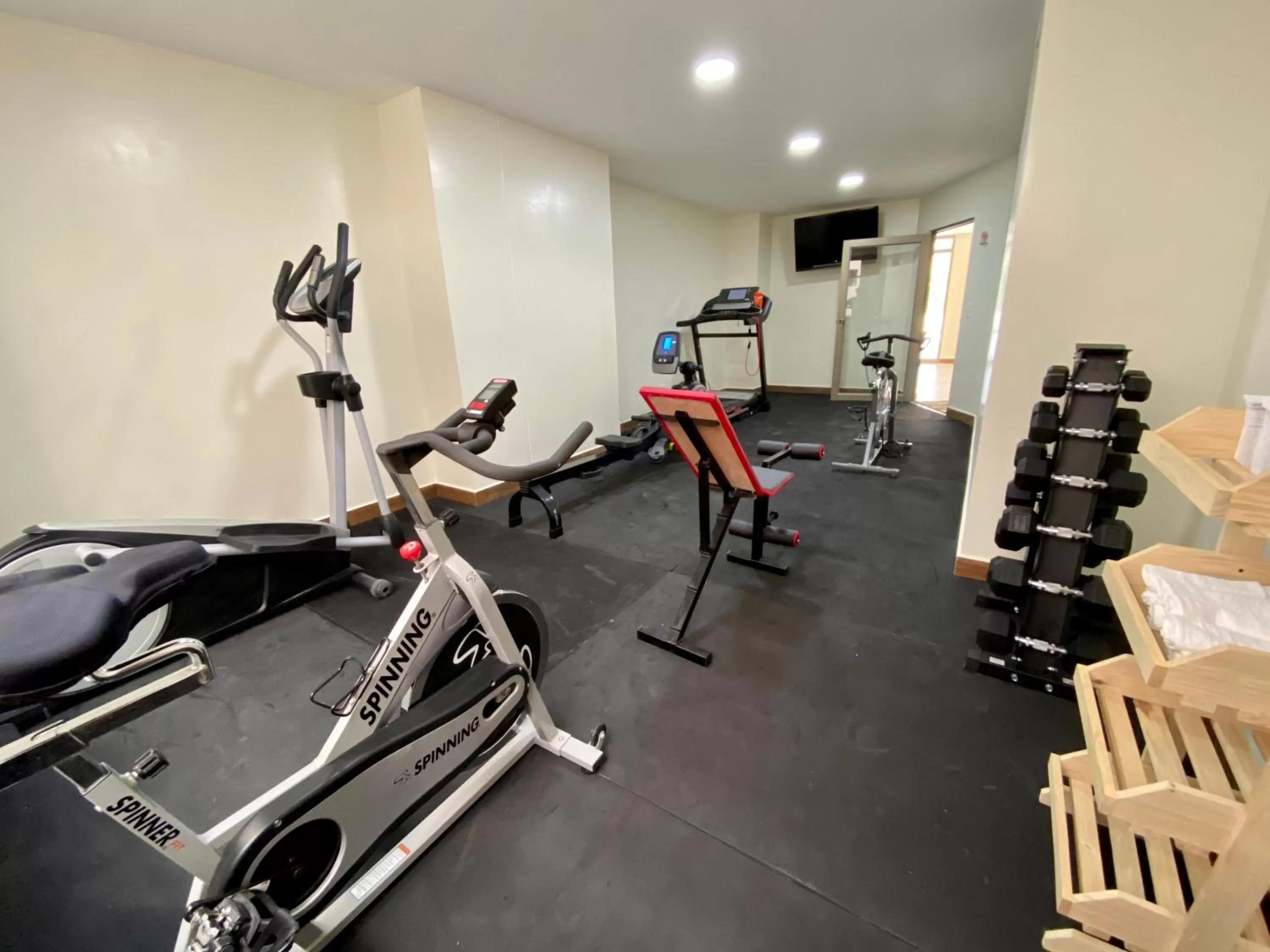 Fitness centre/facilities in Hotel Carrion