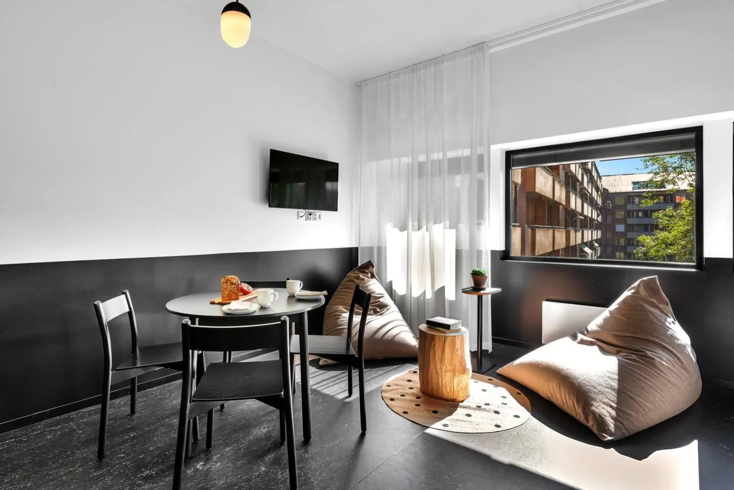 Living room in Forenom Aparthotel Oslo