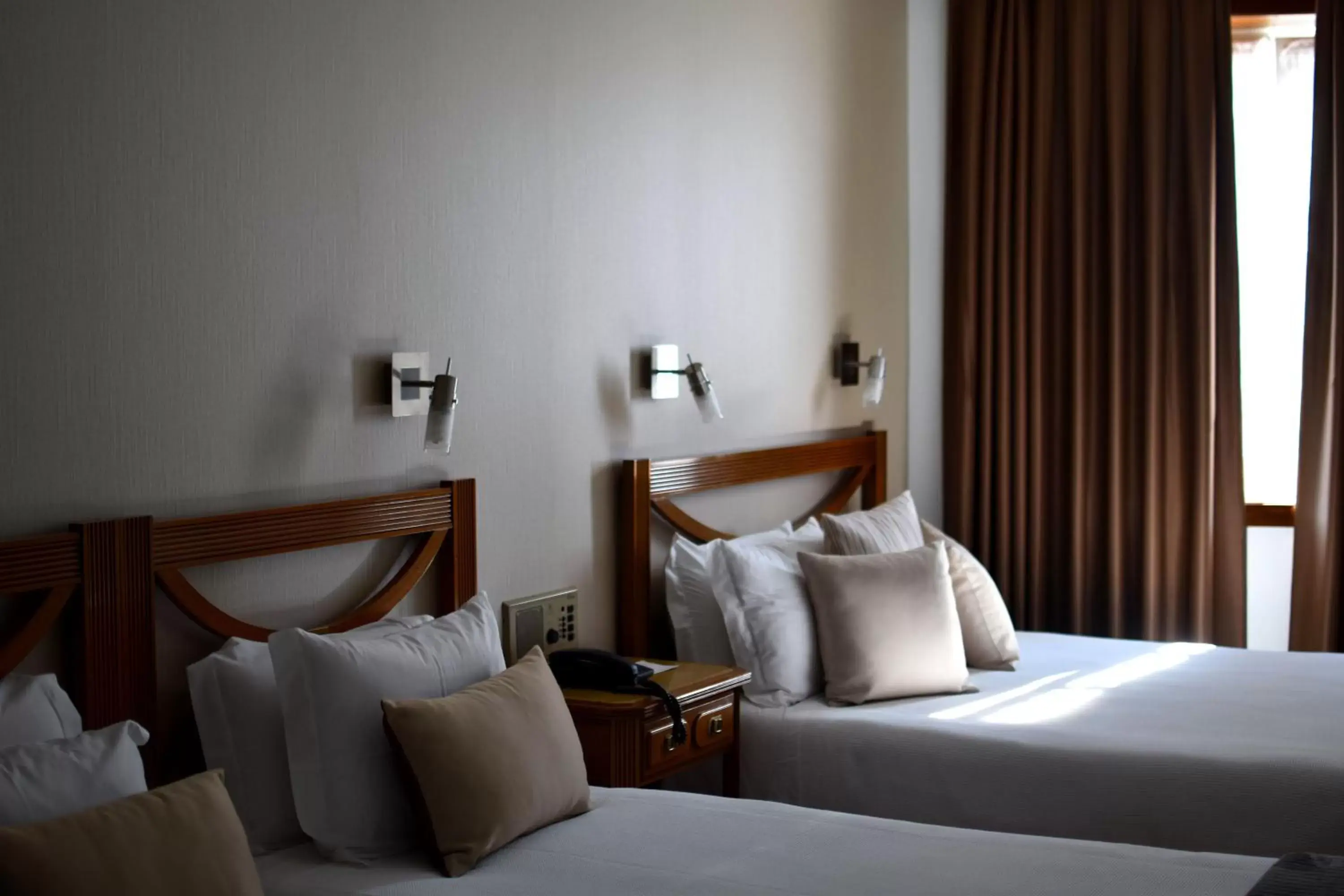 Bed in Hotel Dona Sofia