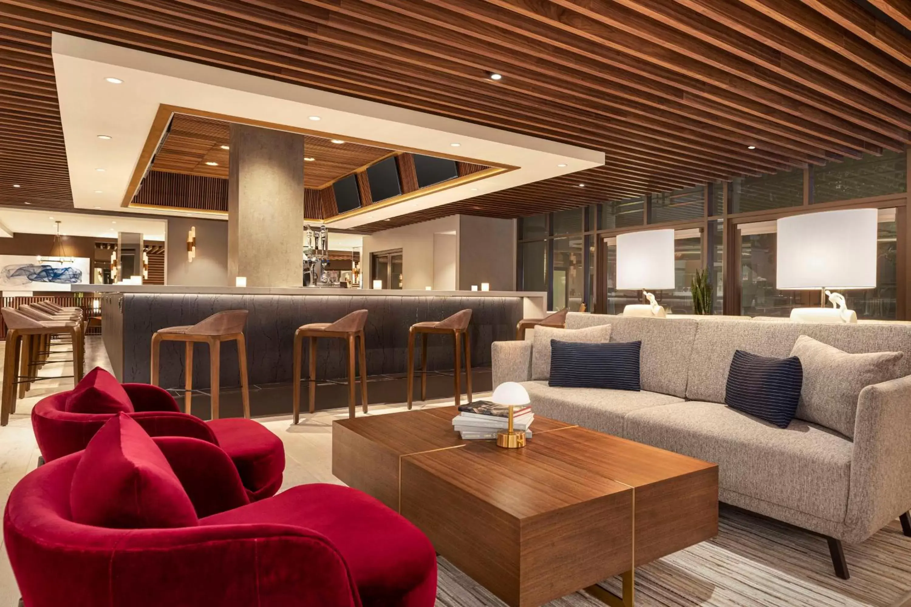 Lobby or reception, Lounge/Bar in Hyatt Centric Santa Clara Silicon Valley