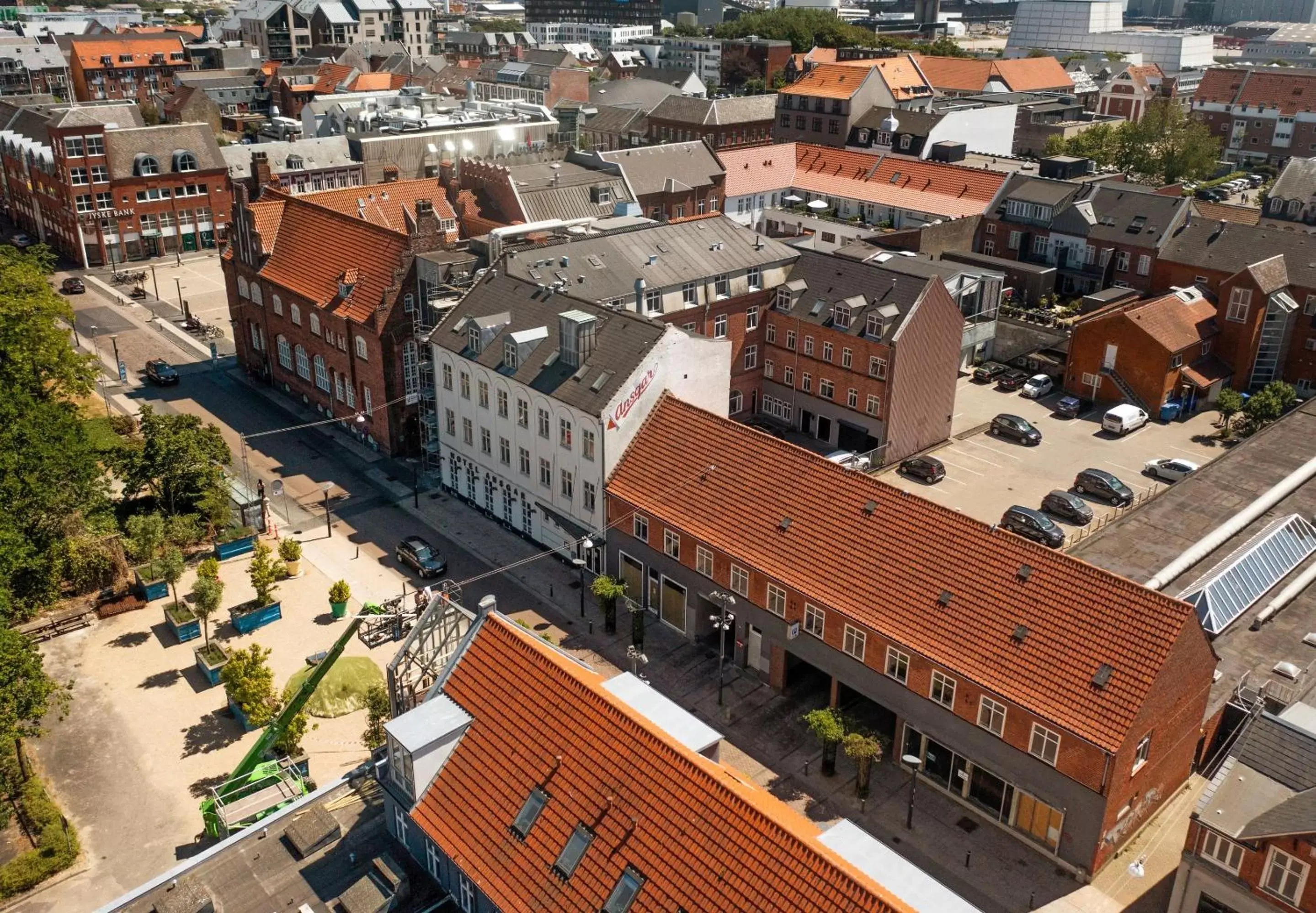 Property building, Bird's-eye View in Hotel Ansgar