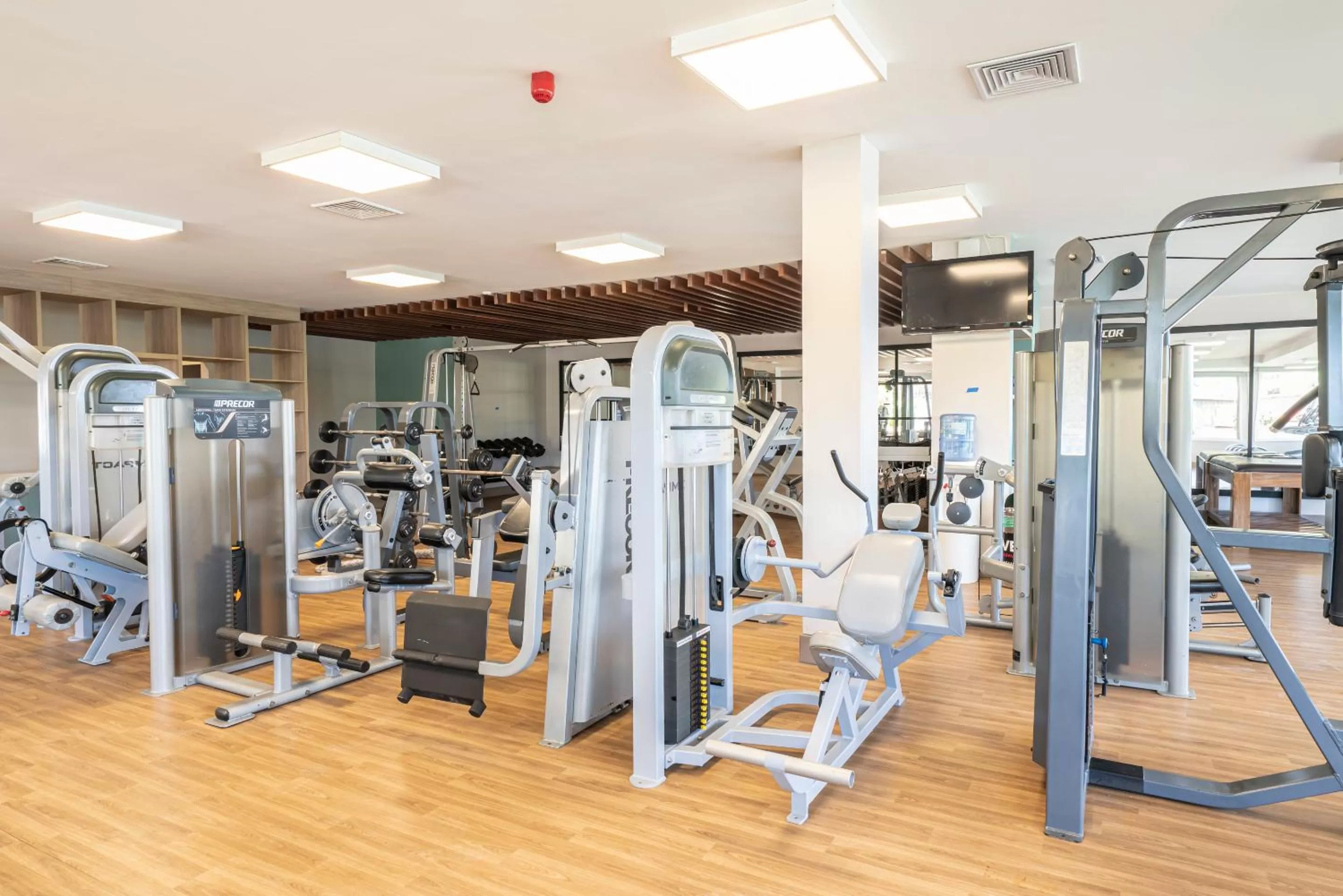 Fitness centre/facilities in Dreams Curacao Resort, Spa & Casino