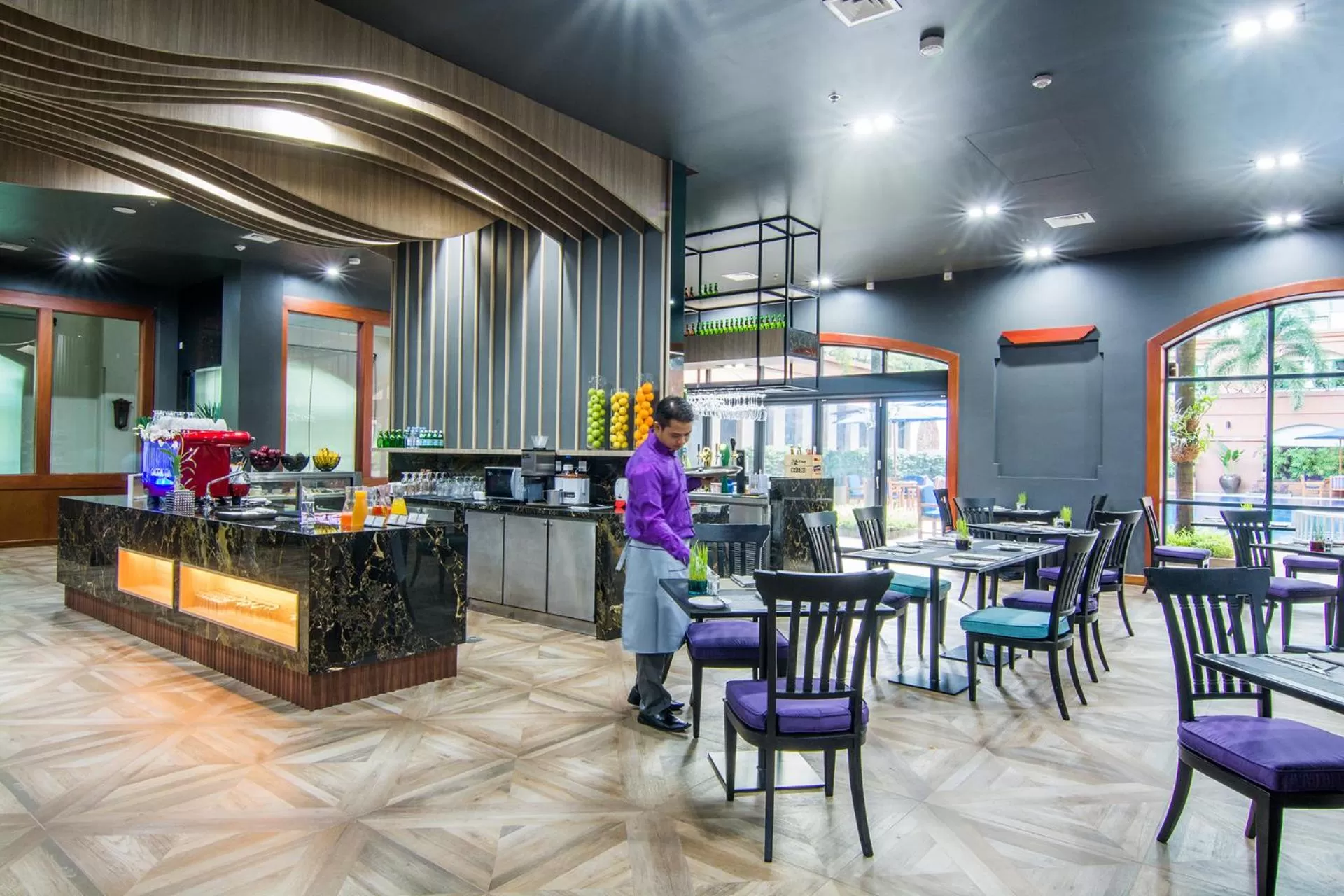 Lunch in Mercure Yangon Kaba Aye