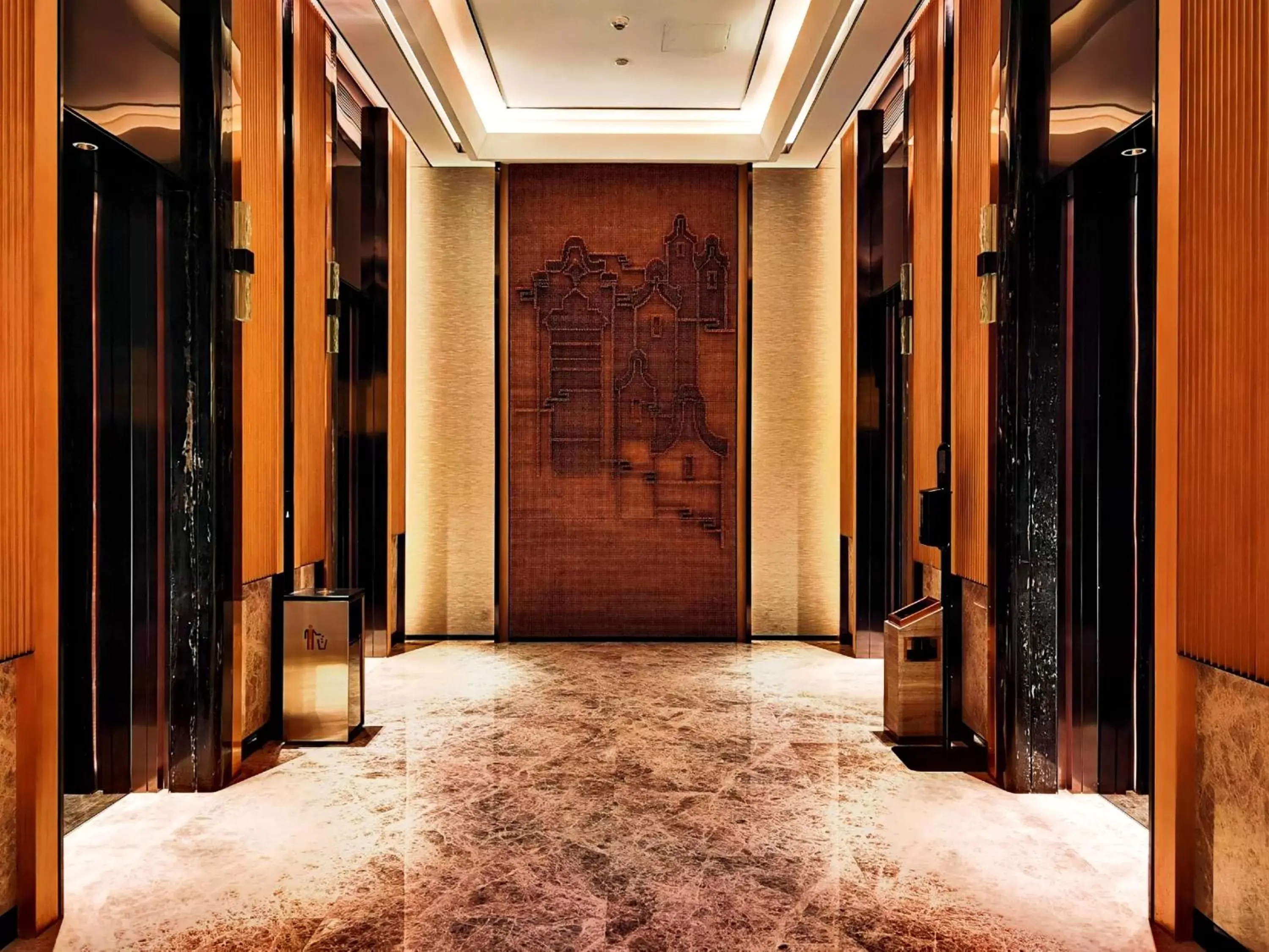 Decorative detail in Kempinski Residences Guangzhou