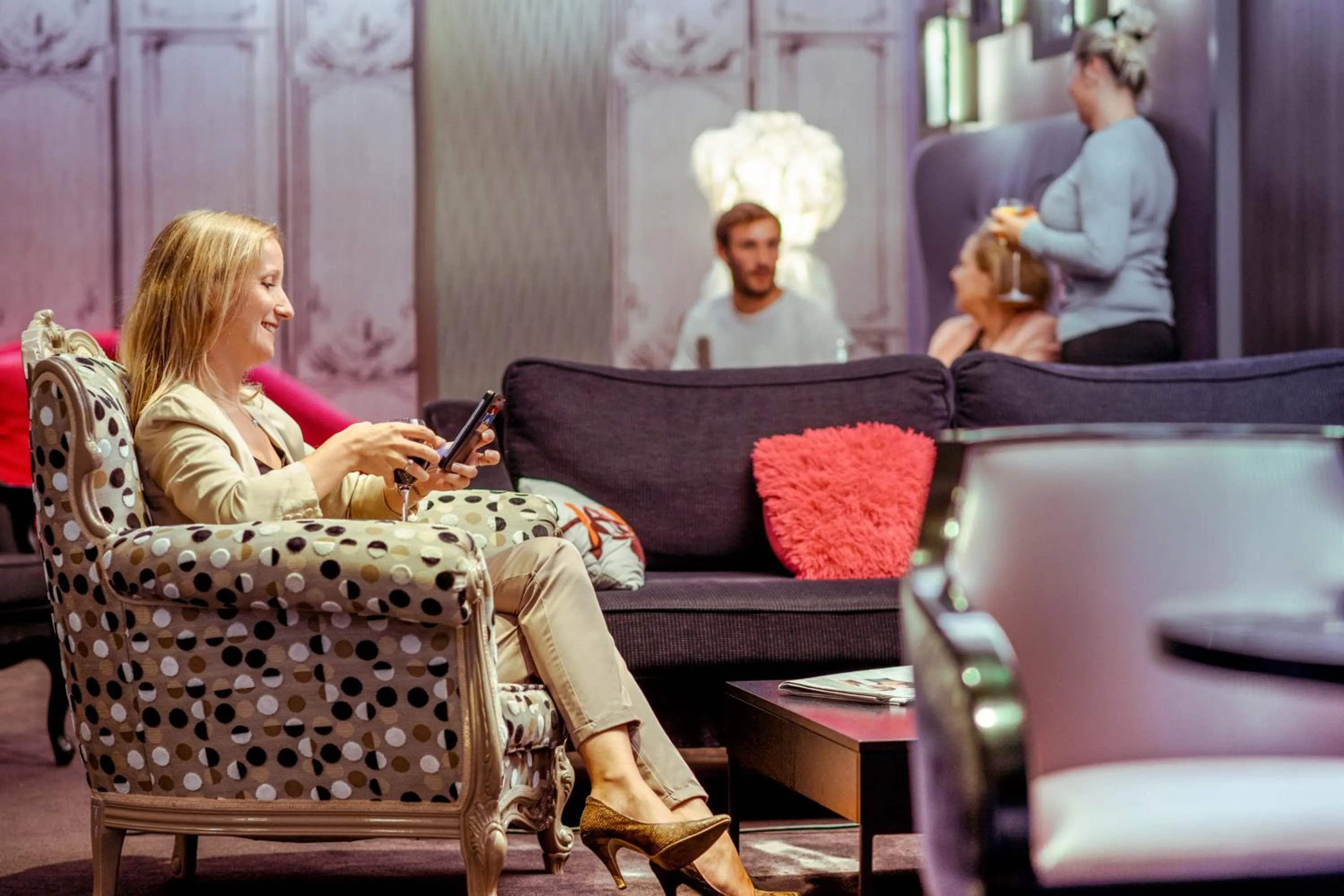 Lounge or bar in Mercure Toulouse Centre Wilson Capitole