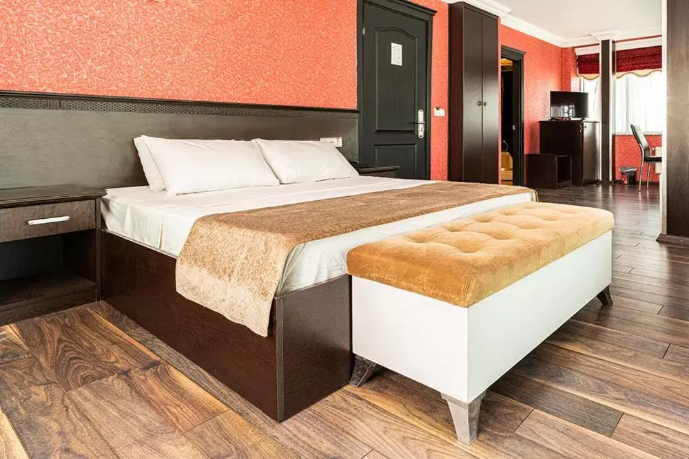 Bed in Pamuk City Hotel