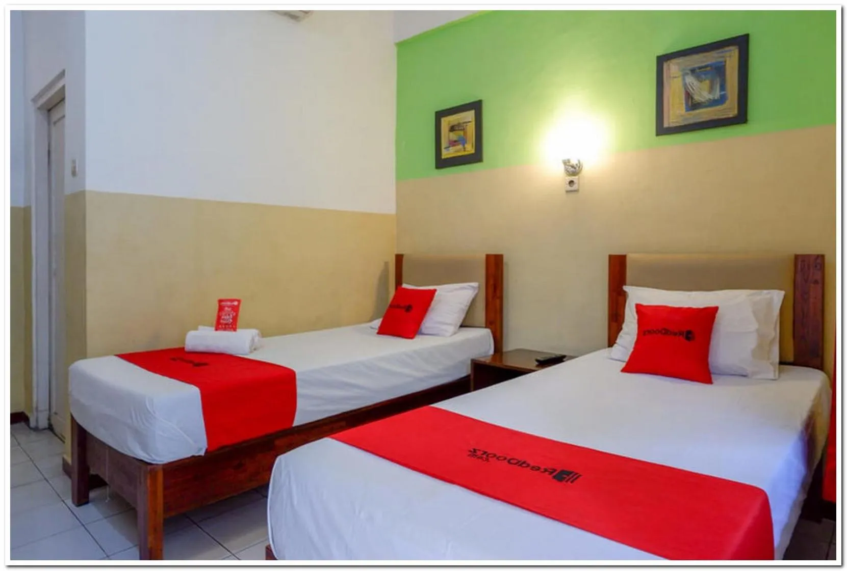 Bed in RedDoorz @ Prawirotaman