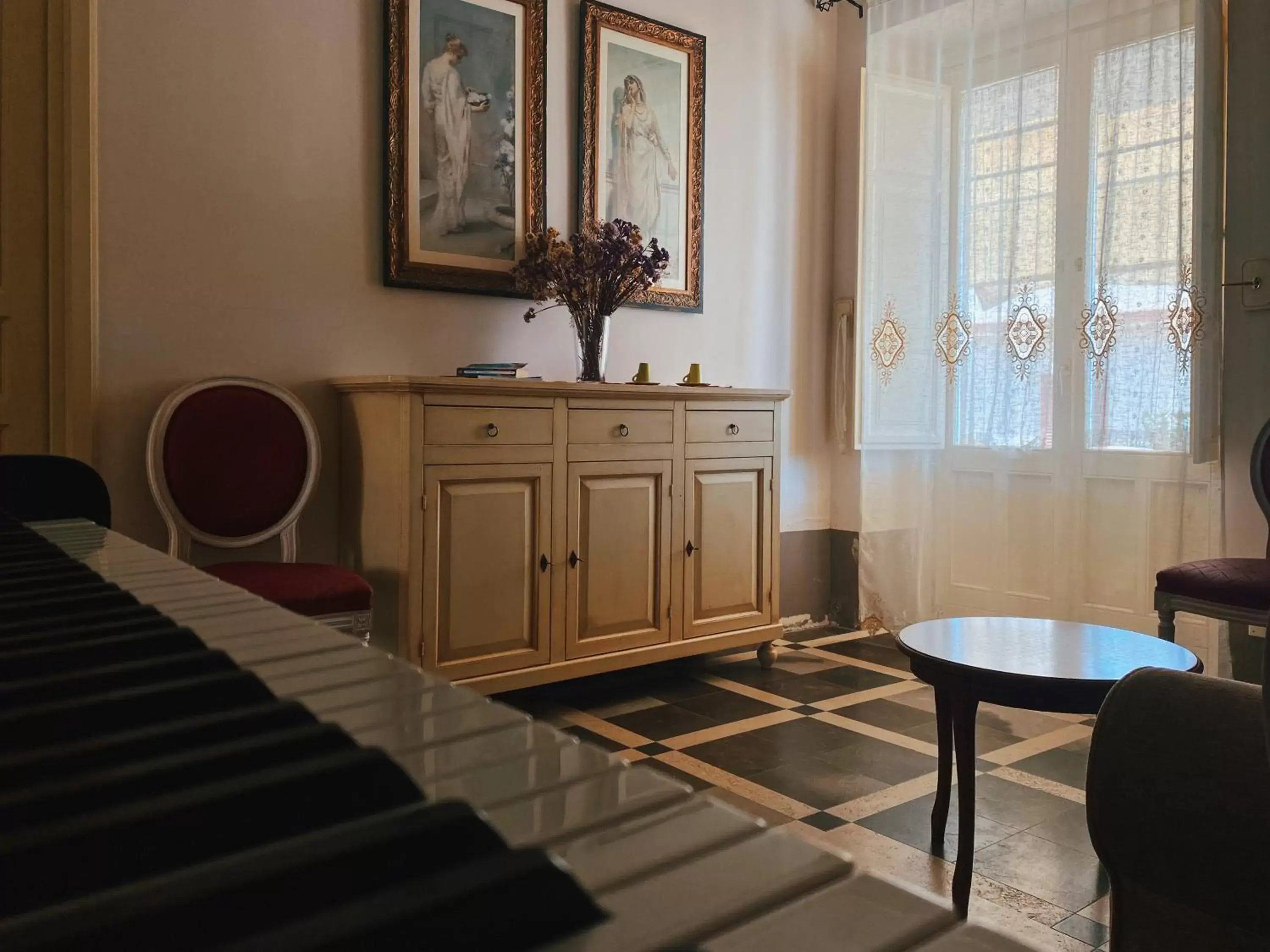 Living room, Seating Area in Palazzo Gambuzza