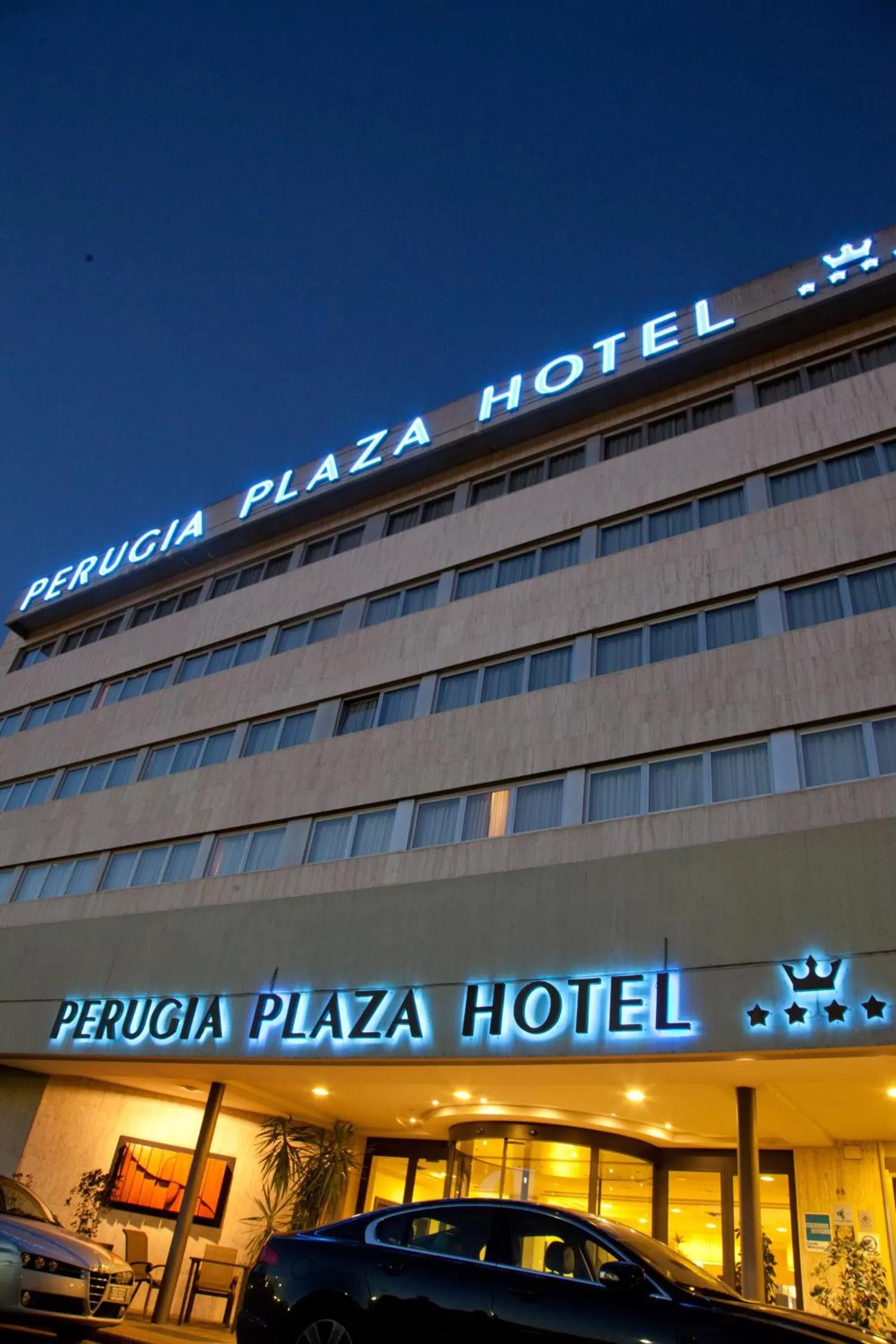 Facade/entrance in Perugia Plaza Hotel