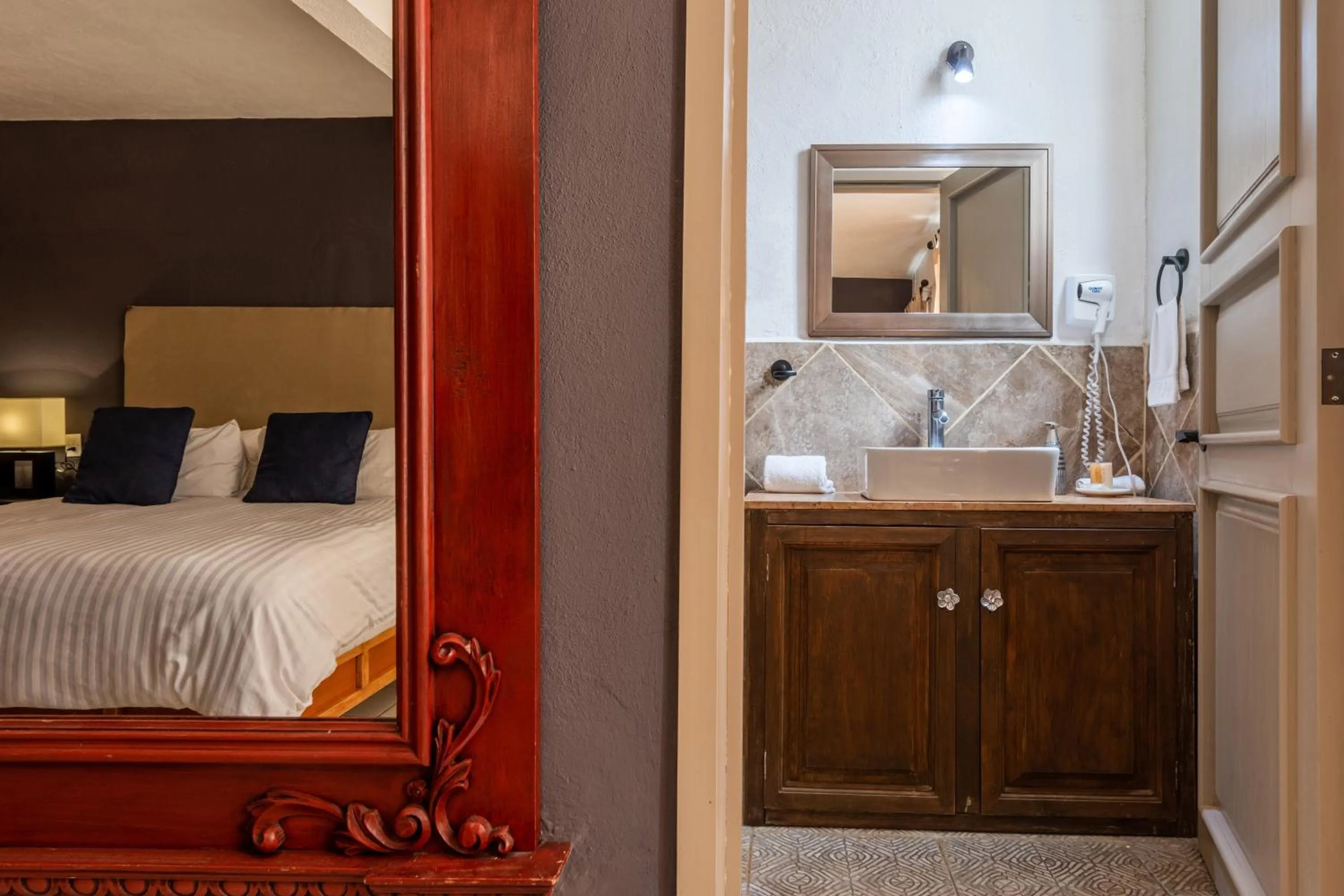 Decorative detail in Hotel Casa Santamaría