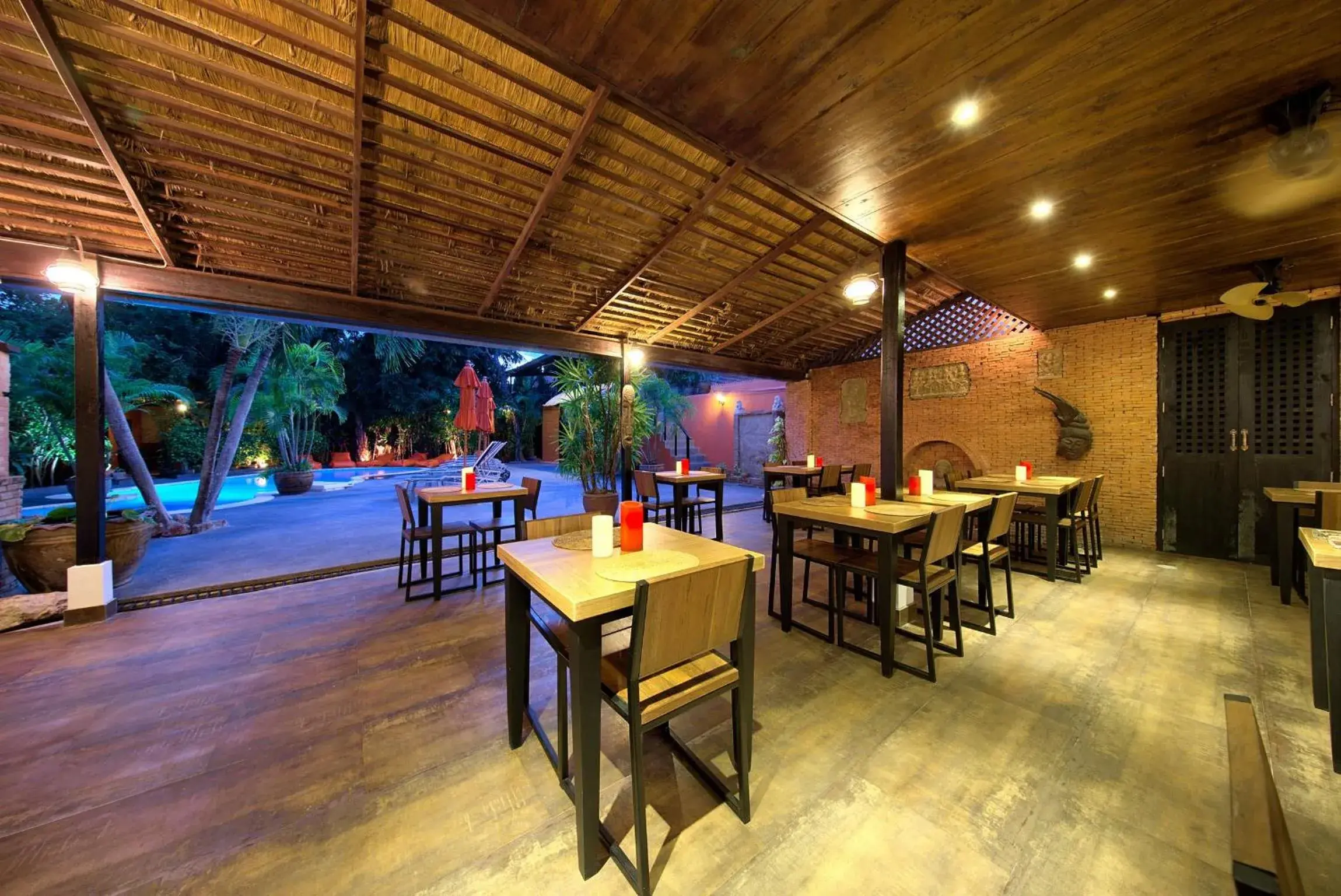 Patio, Restaurant/Places to Eat in Eden Bungalows Fisherman's village