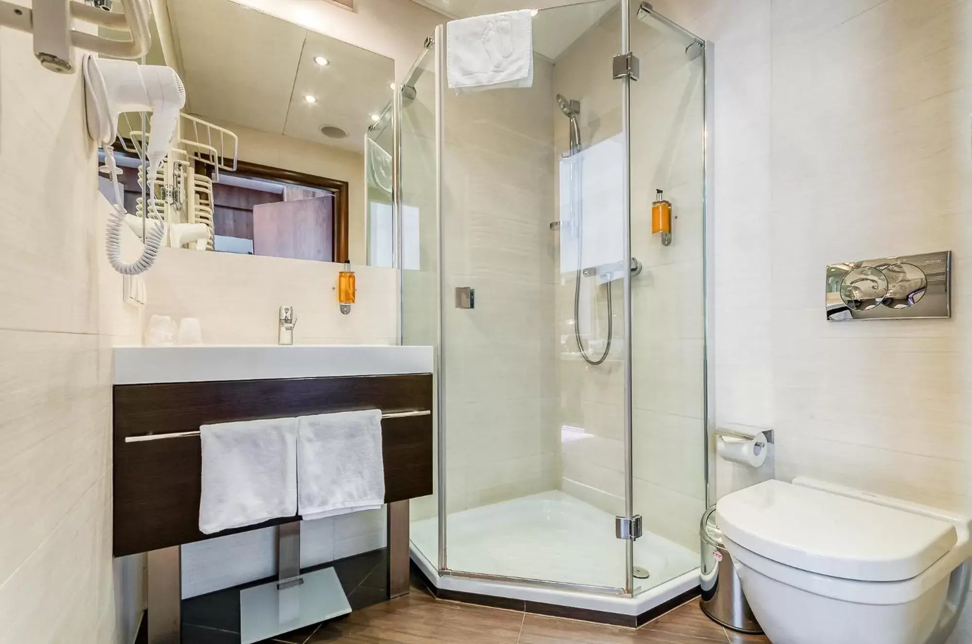 Shower, Bathroom in Hotel Swing